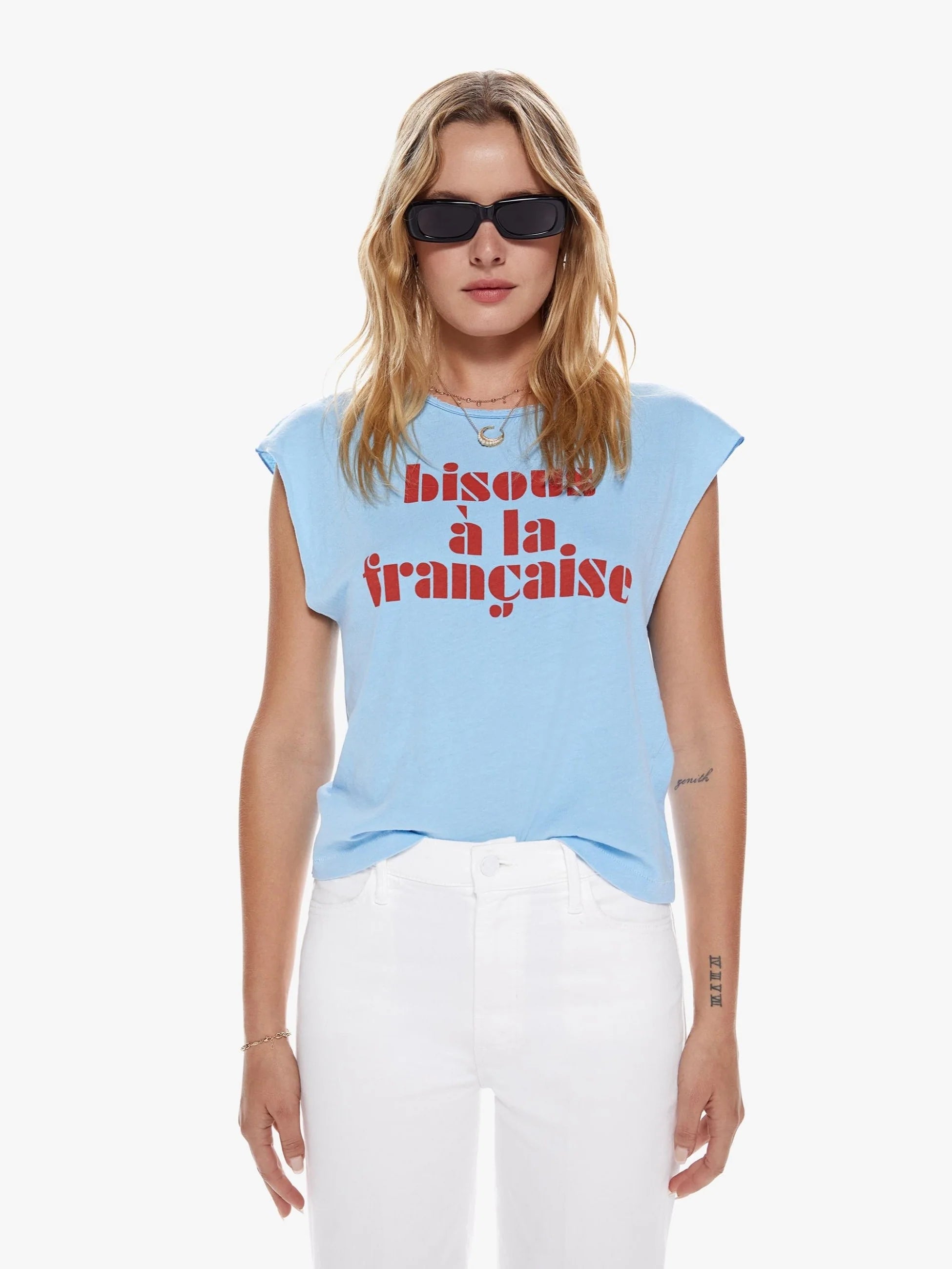 THE RIDE OUT TEE - BISOUS A LA FRANCAISE