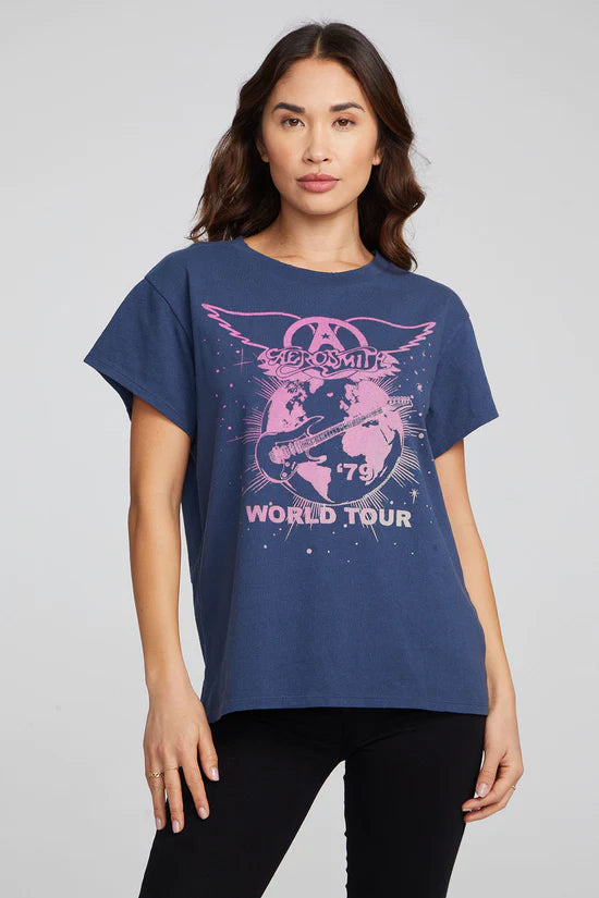 AEROSMITH - WORLD TOUR TEE