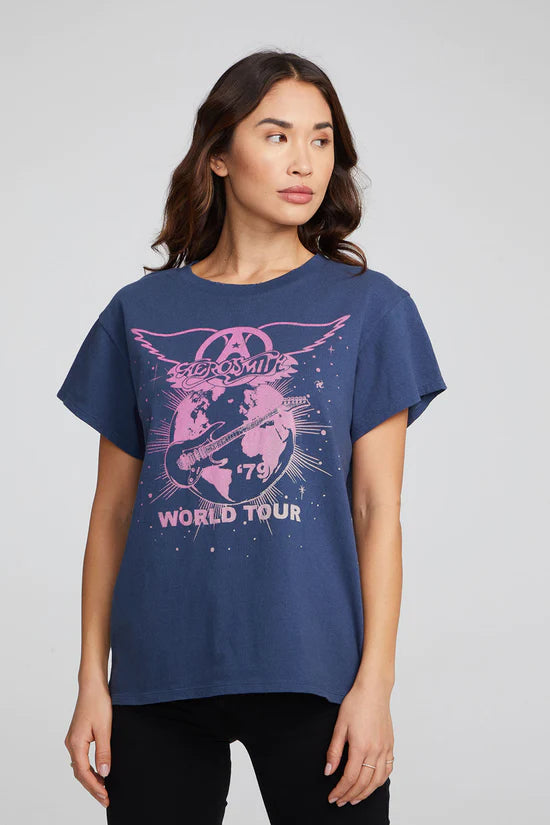 AEROSMITH - WORLD TOUR TEE