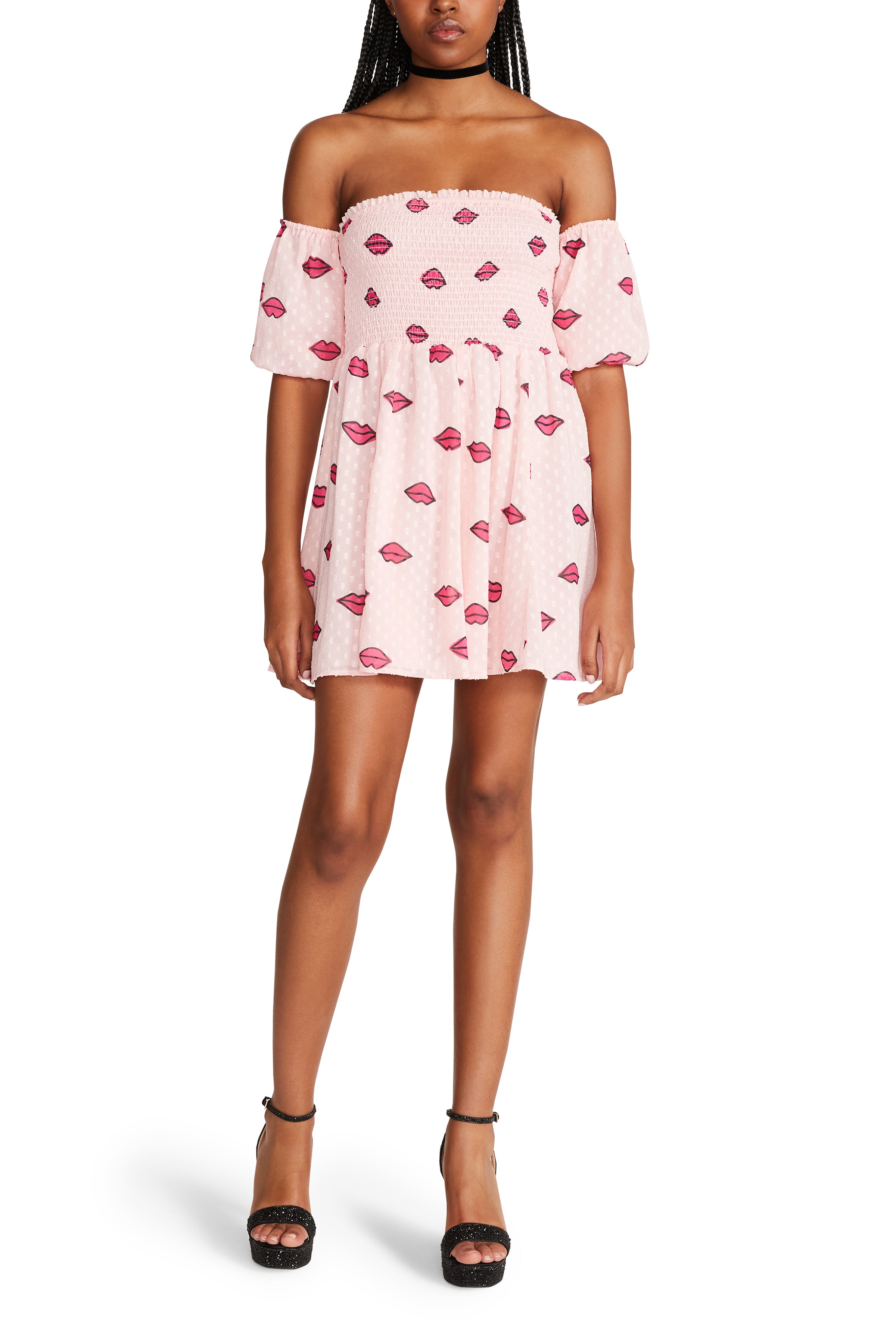 ARIANA MINI DRESS - ALMOND BLOSSOM
