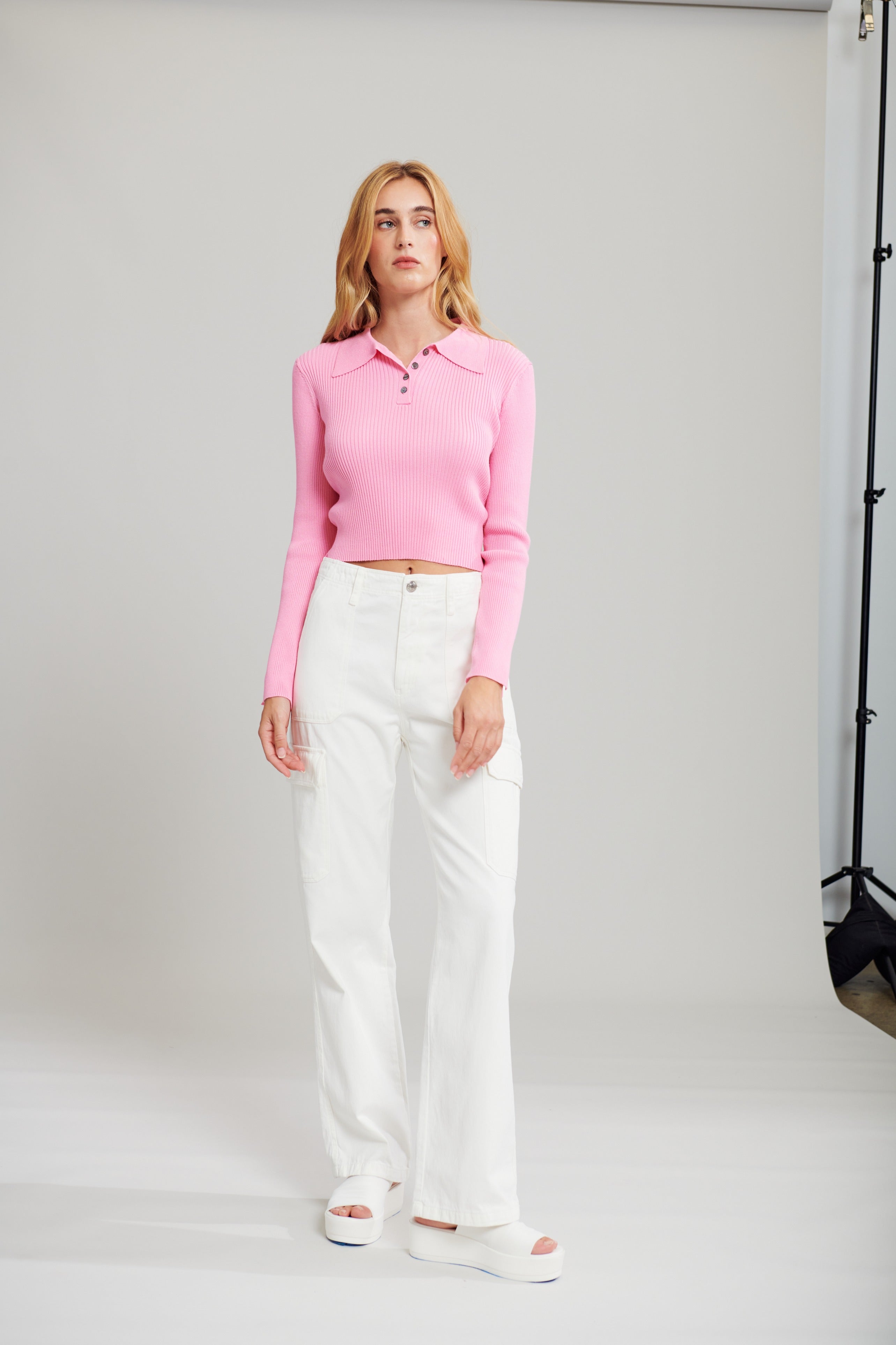 CLARKE SWEATER - PRIMROSE PETAL
