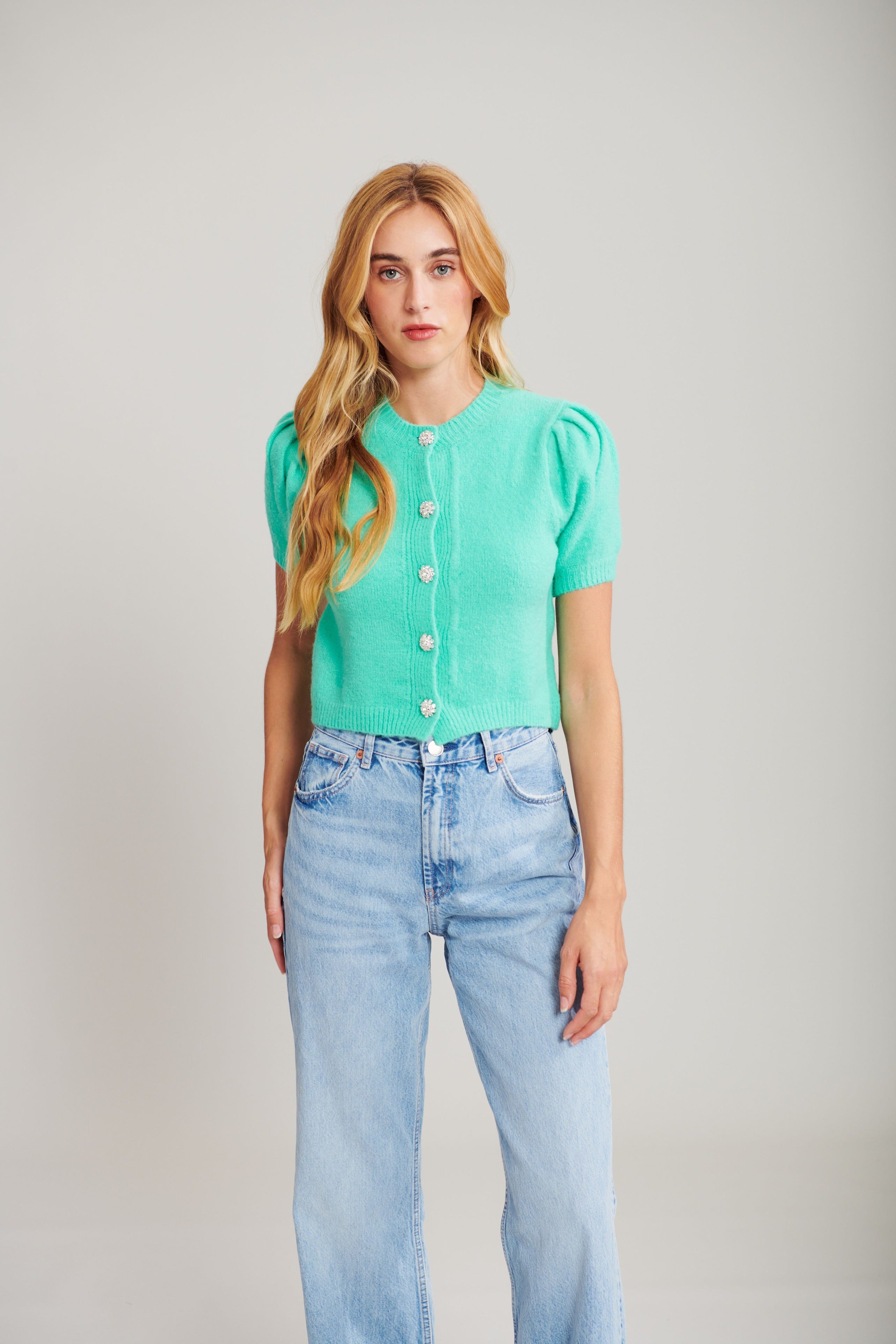 AXEL SWEATER - TROPICAL AQUA