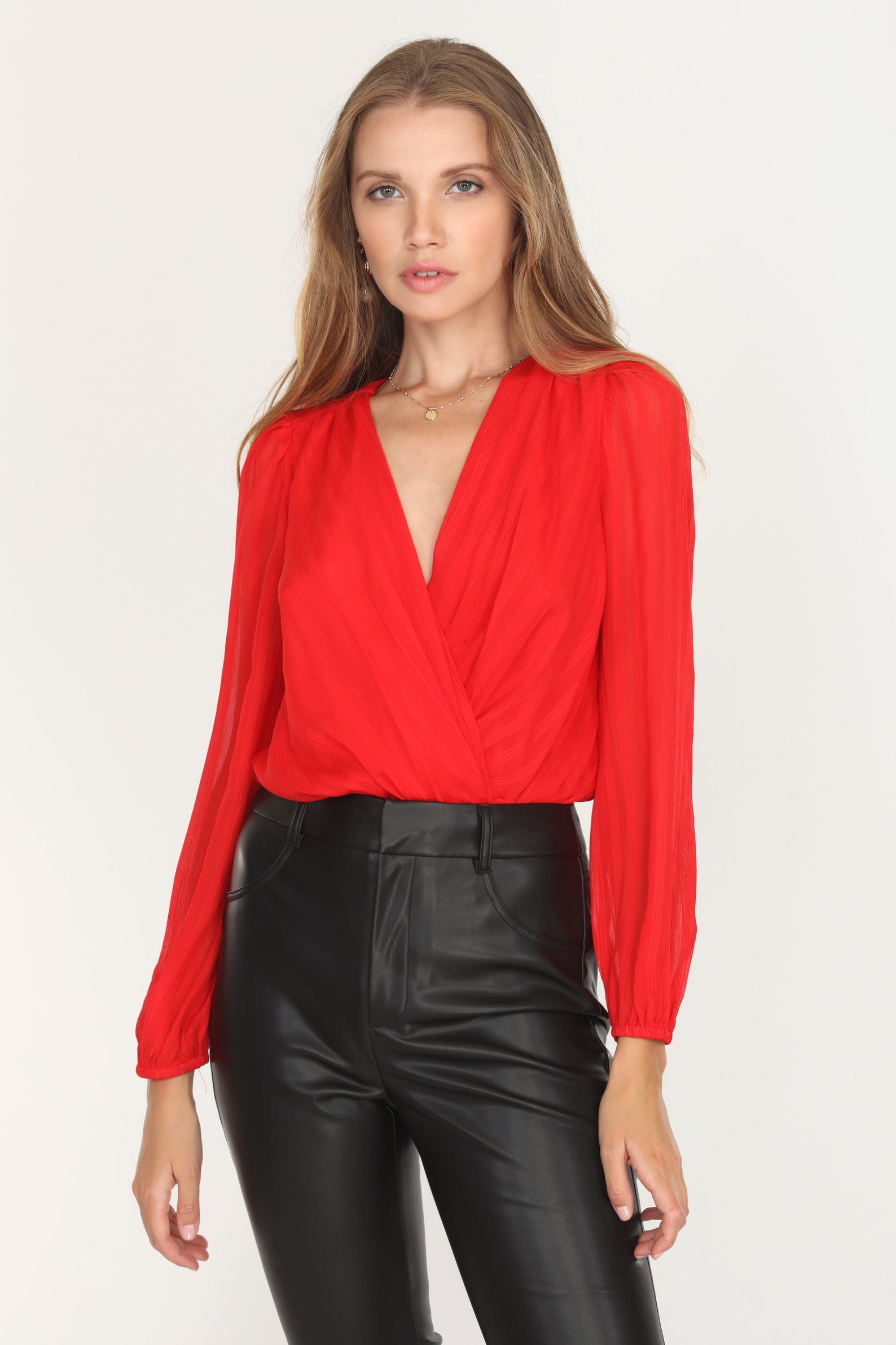 AFTERHOUR BODYSUIT - RED