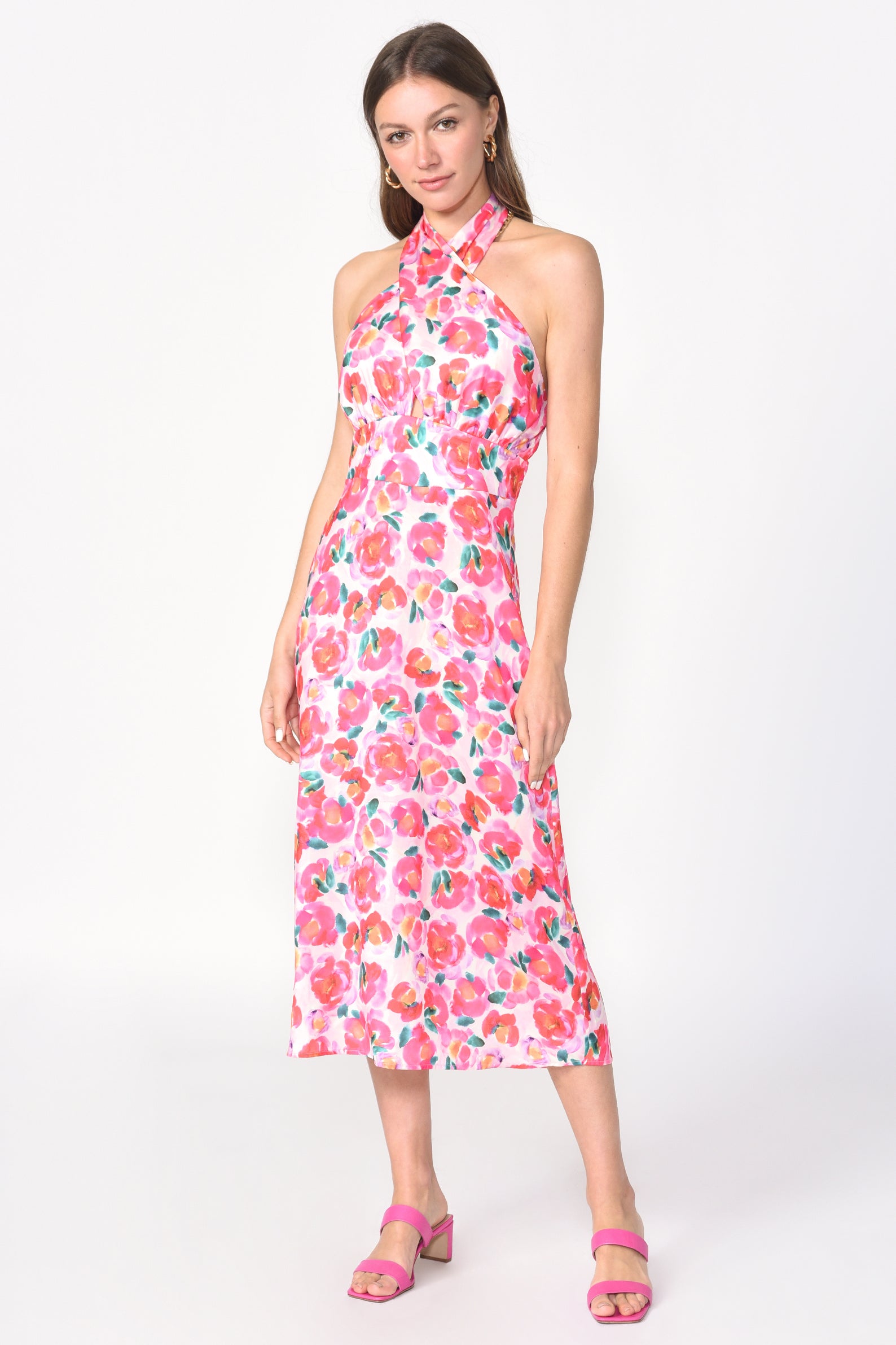 tatiana halter midi dress Tatiana Dress by Sau Lee