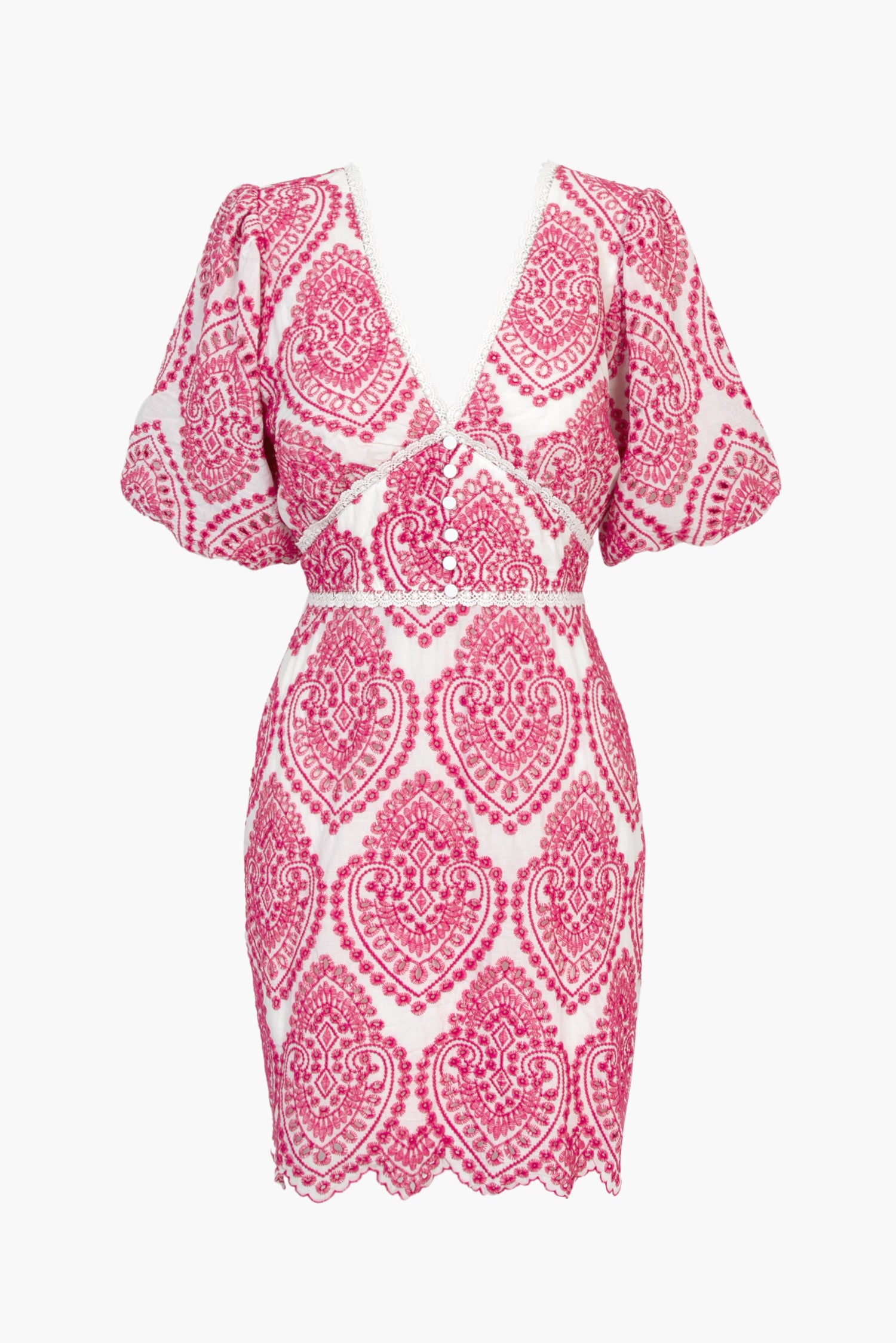 ROSEMARY EMBROIDERED DRESS