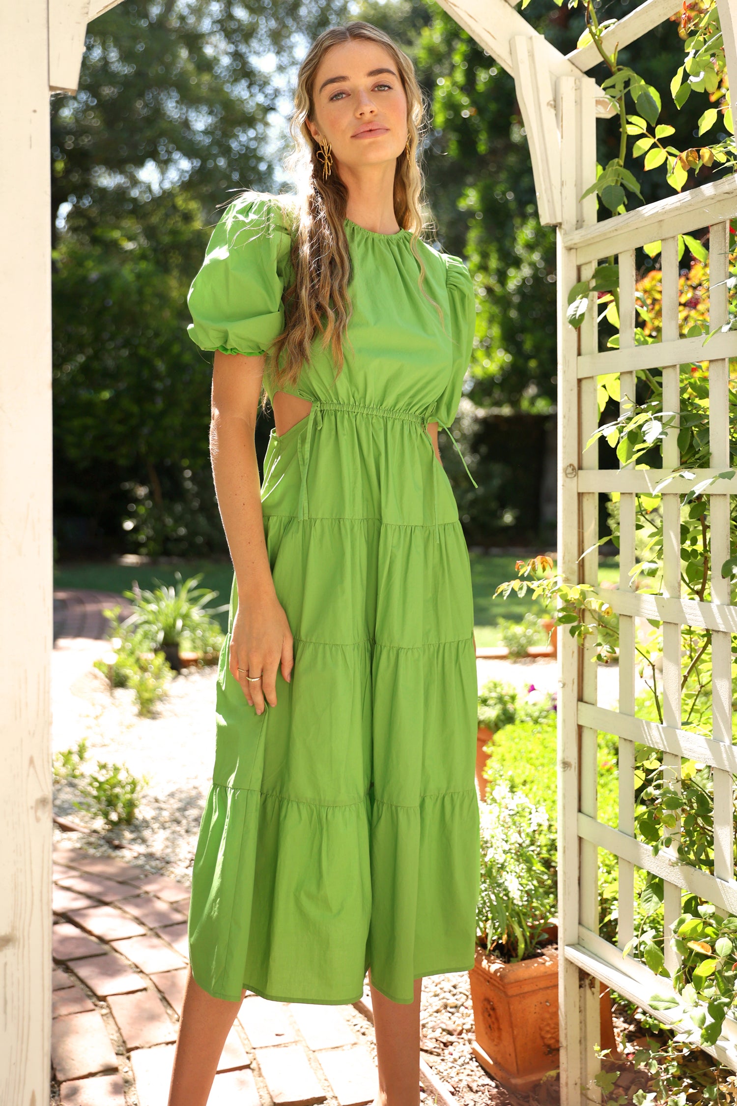 CADDY CUT OUT MIDI DRESS