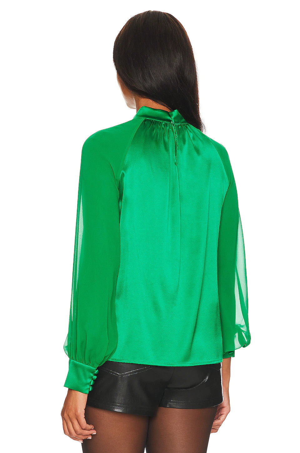 BETHANY BLOUSE - KELLY GREEN