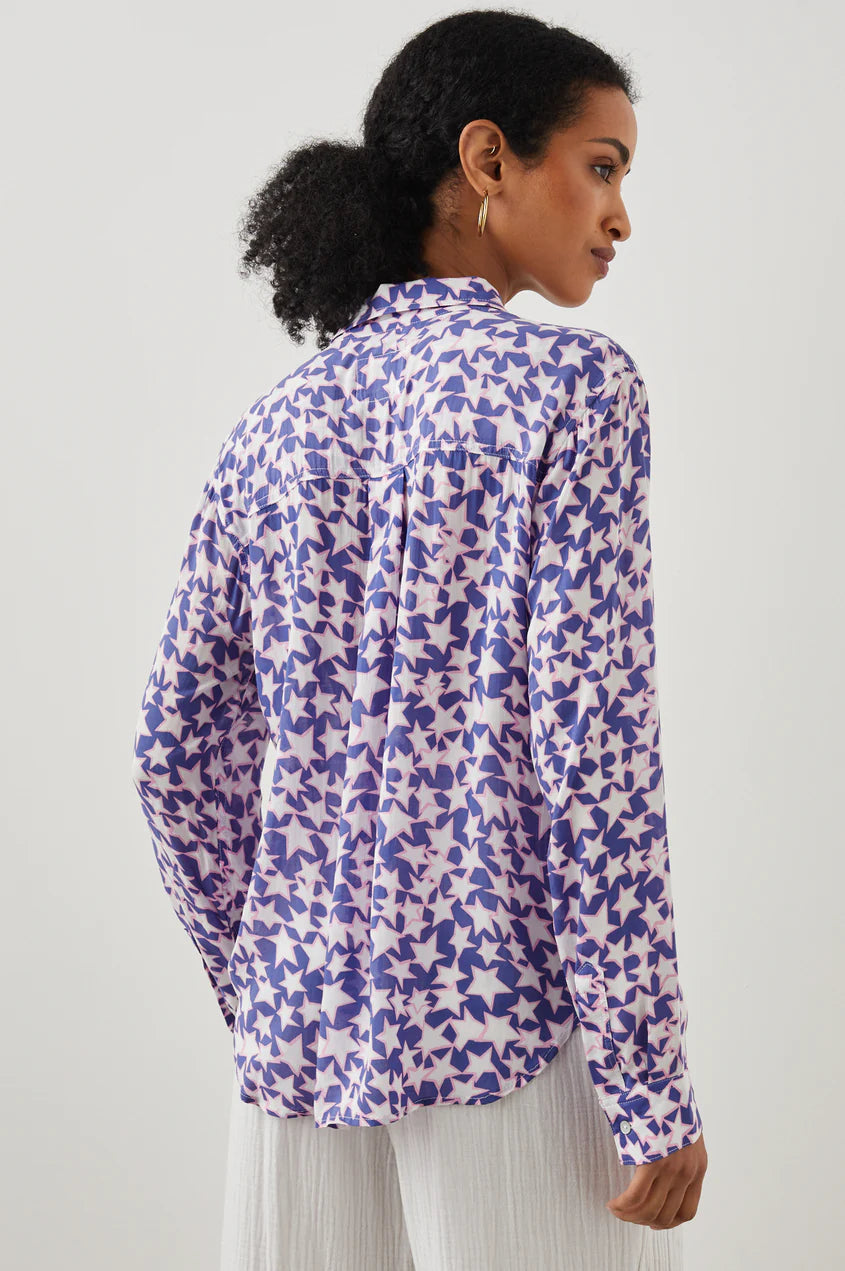 JOSEPHINE SHIRT - PINK STARS