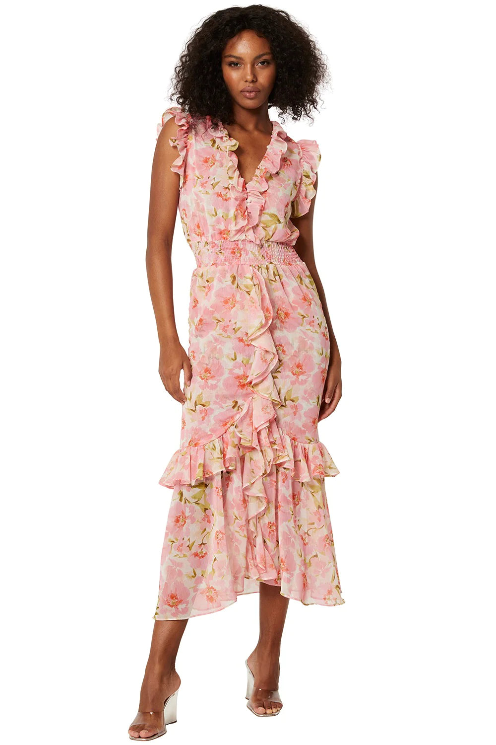 KIDADA DRESS - BLUSHING FLORAL