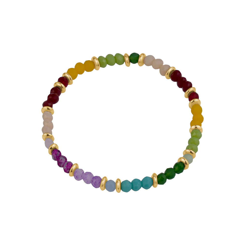 GLASS BEADED LOVE BRACELETS (VARIOUS COLOURS)