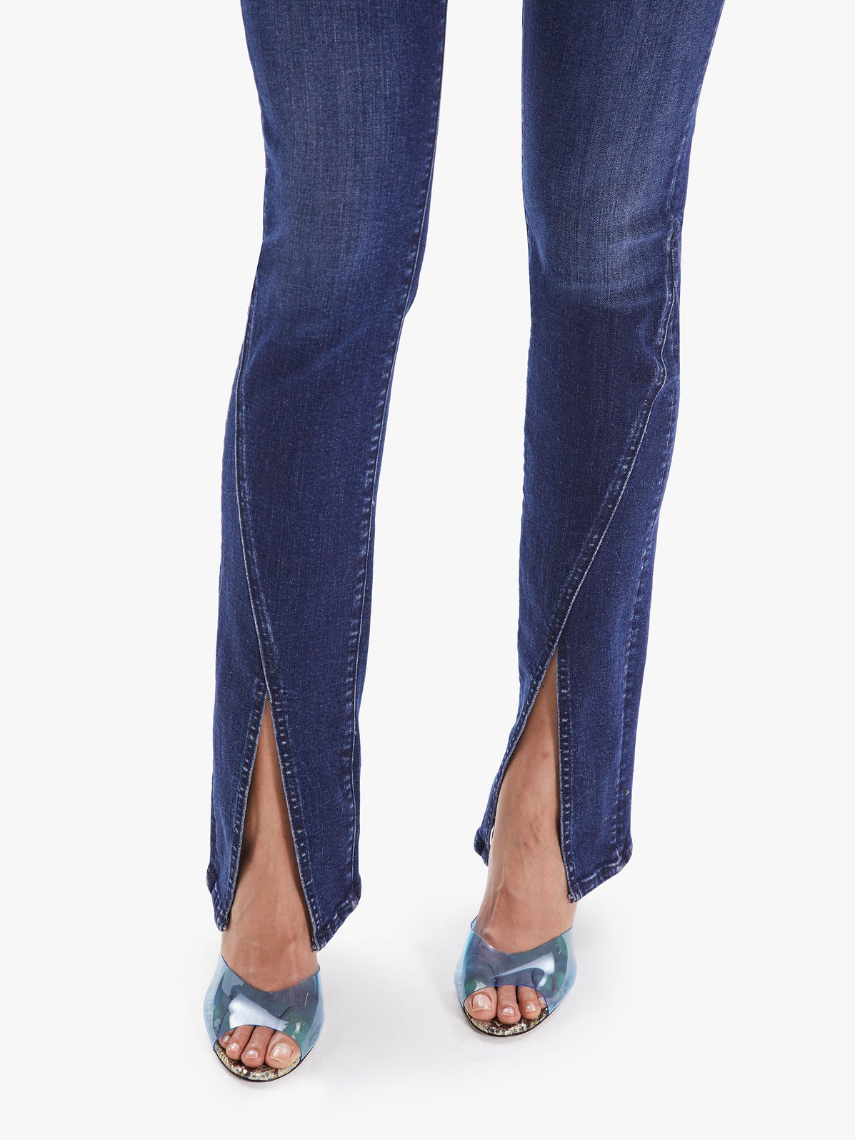 THE RASCAL SLICED UP HEEL - MINT CONDITION DENIM