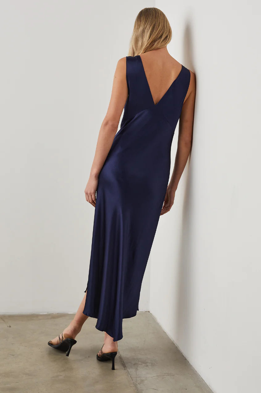 MONIQUE DRESS - NAVY