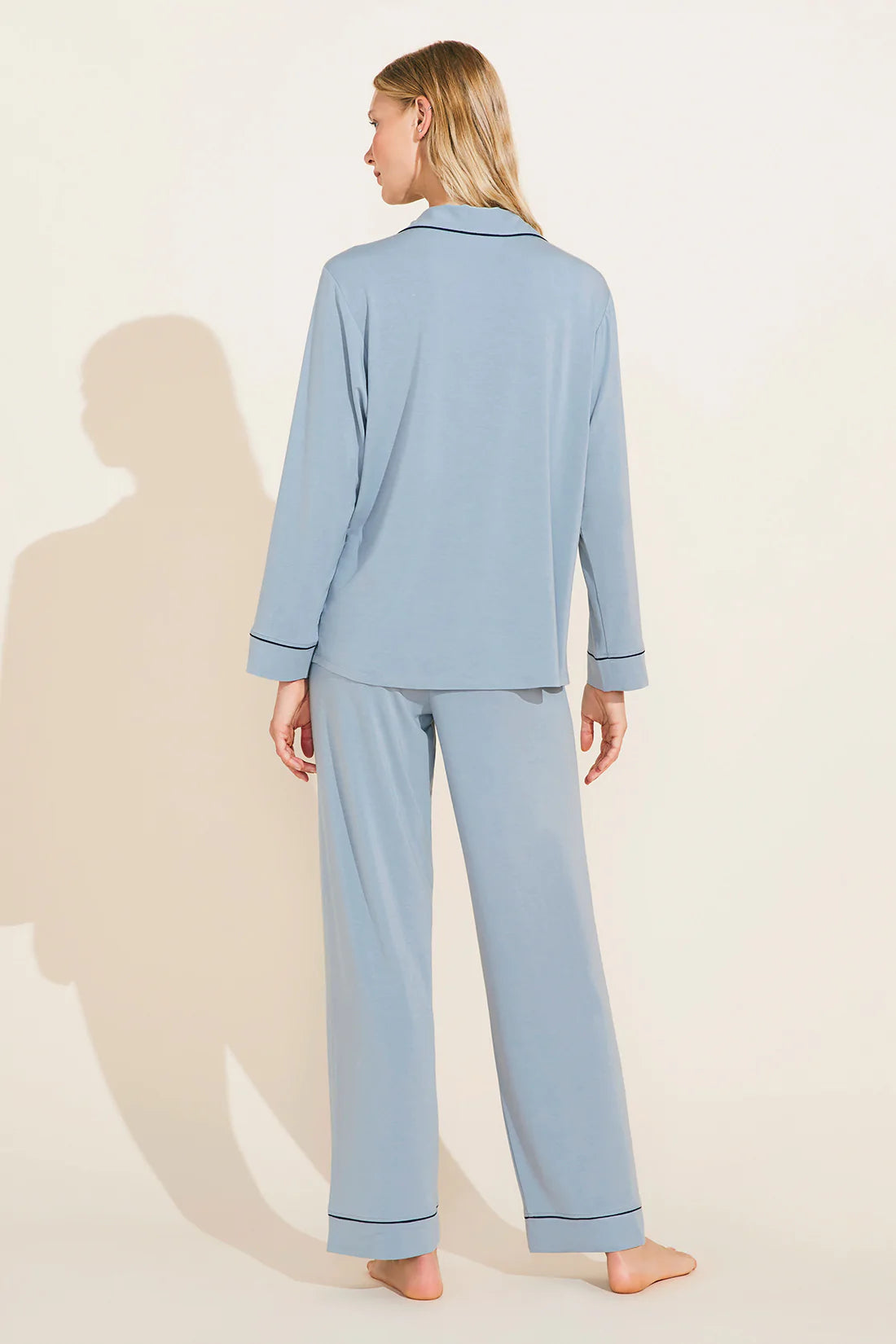 GISELE LONG PJ SET - CIEL/NAVY