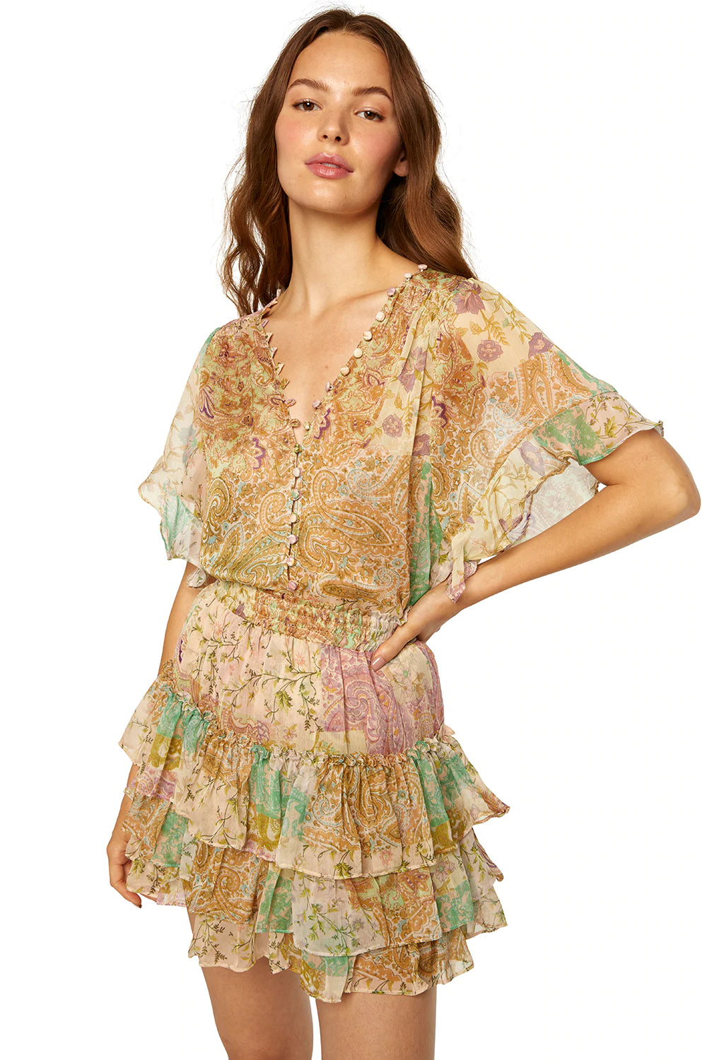 PARA TOP - PRINTEMPS PATCHWORK