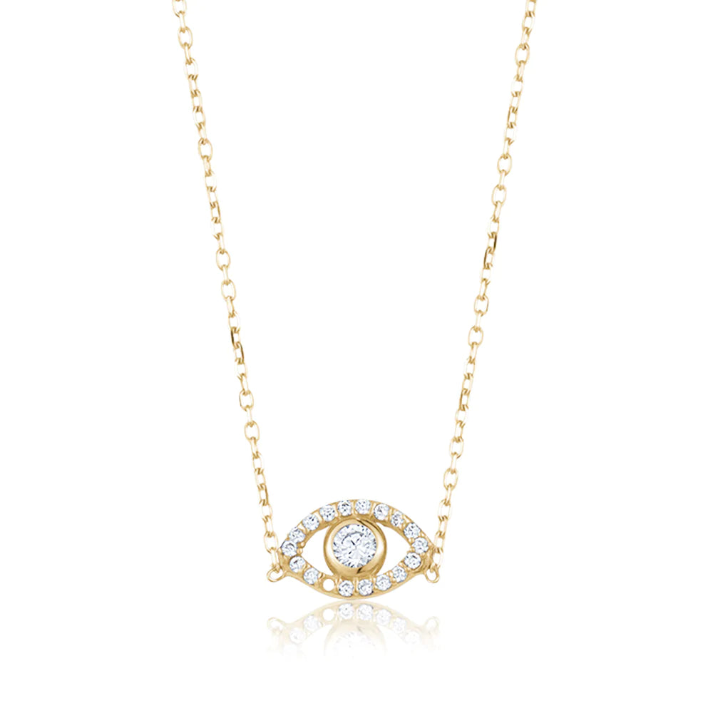 SMALL EVIL EYE NECKLACE