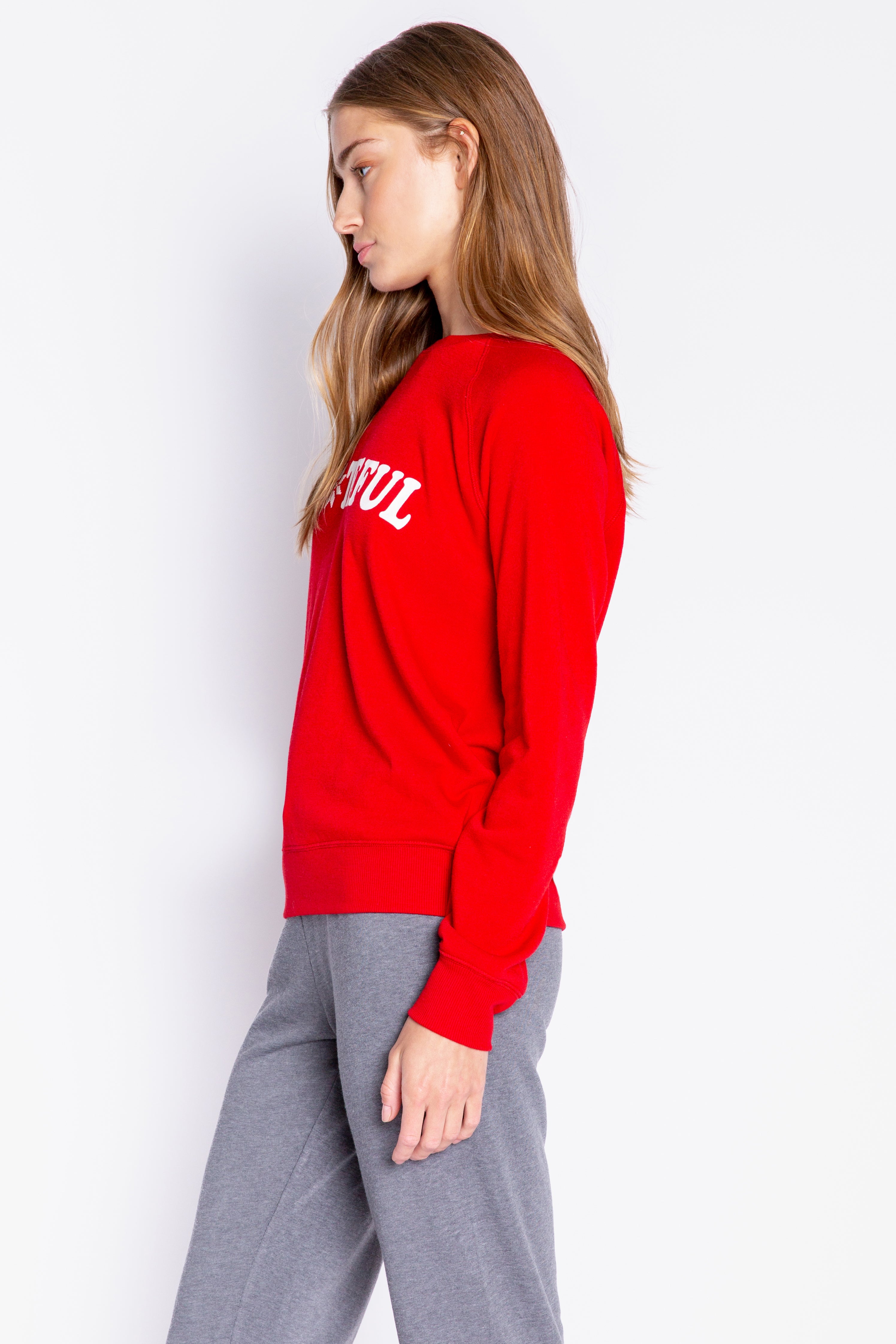 HAPPY HAPPY JOY JOY LONG SLEEVE TOP - GRATEFUL