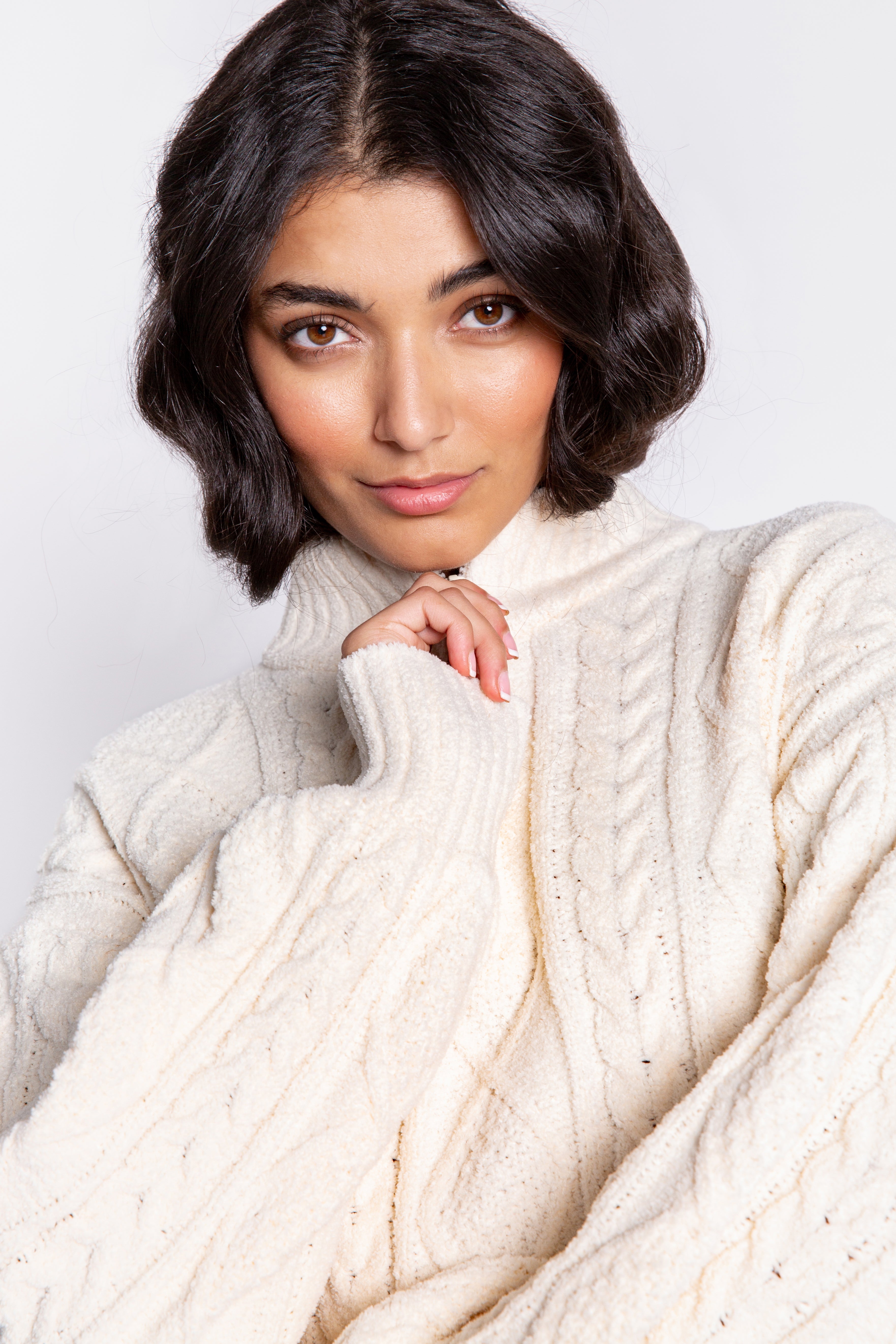 PINE WOODS LONG SLEEVE TOP - OATMEAL