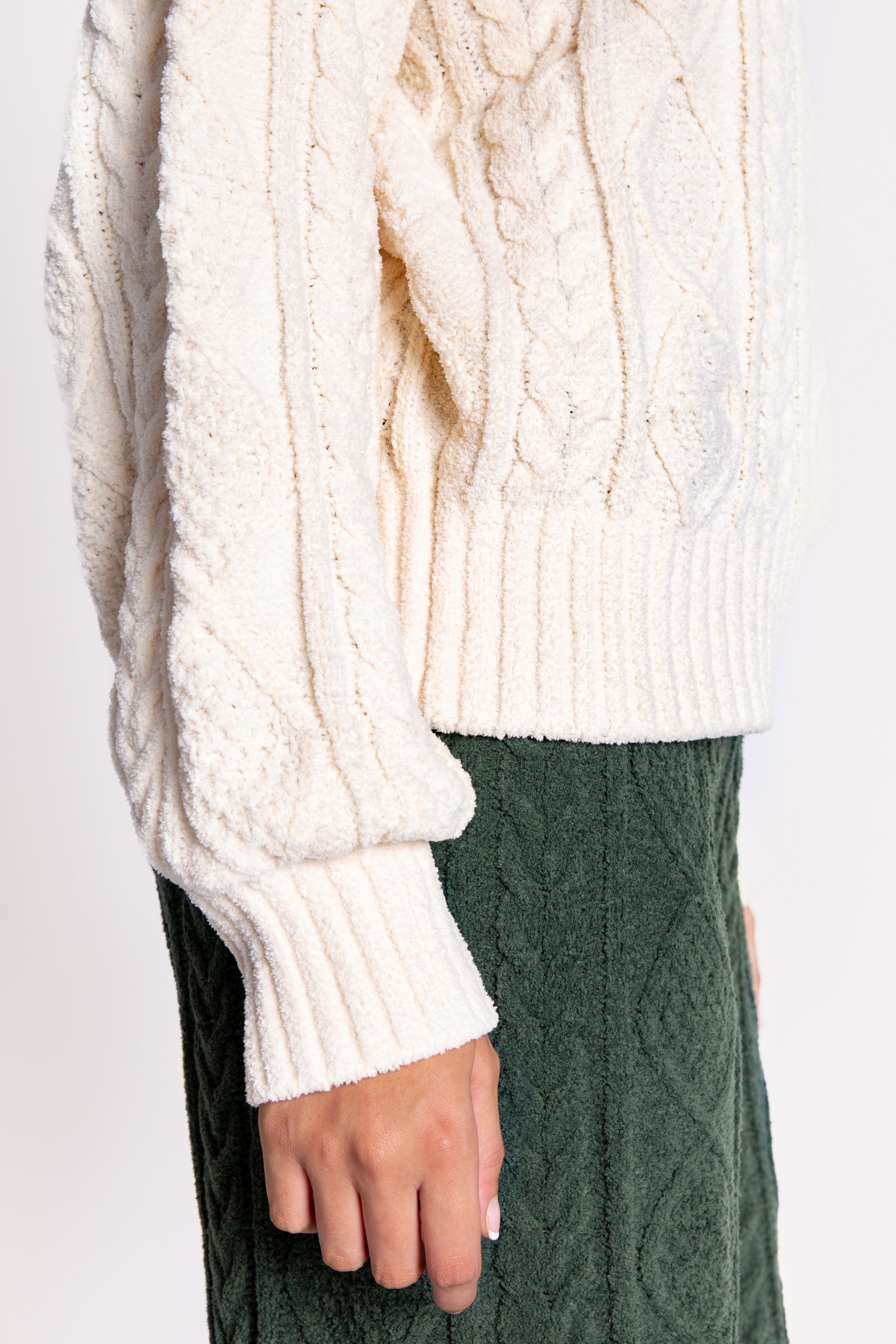 PINE WOODS LONG SLEEVE TOP - OATMEAL