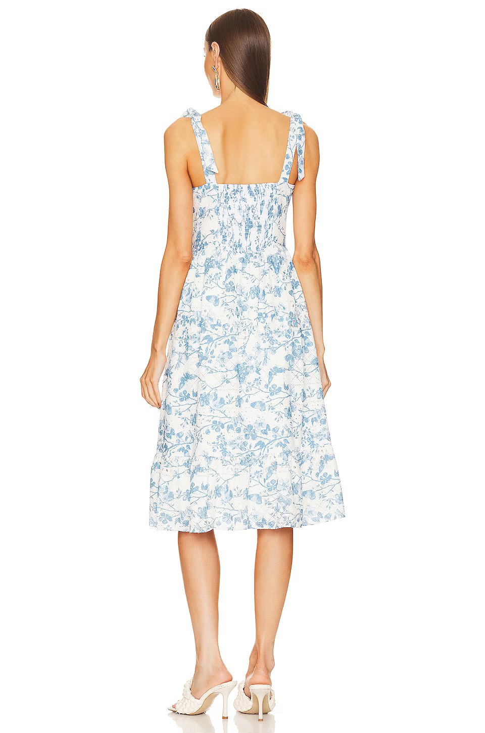 SOPHIA ROSE DRESS - FADED BLUE