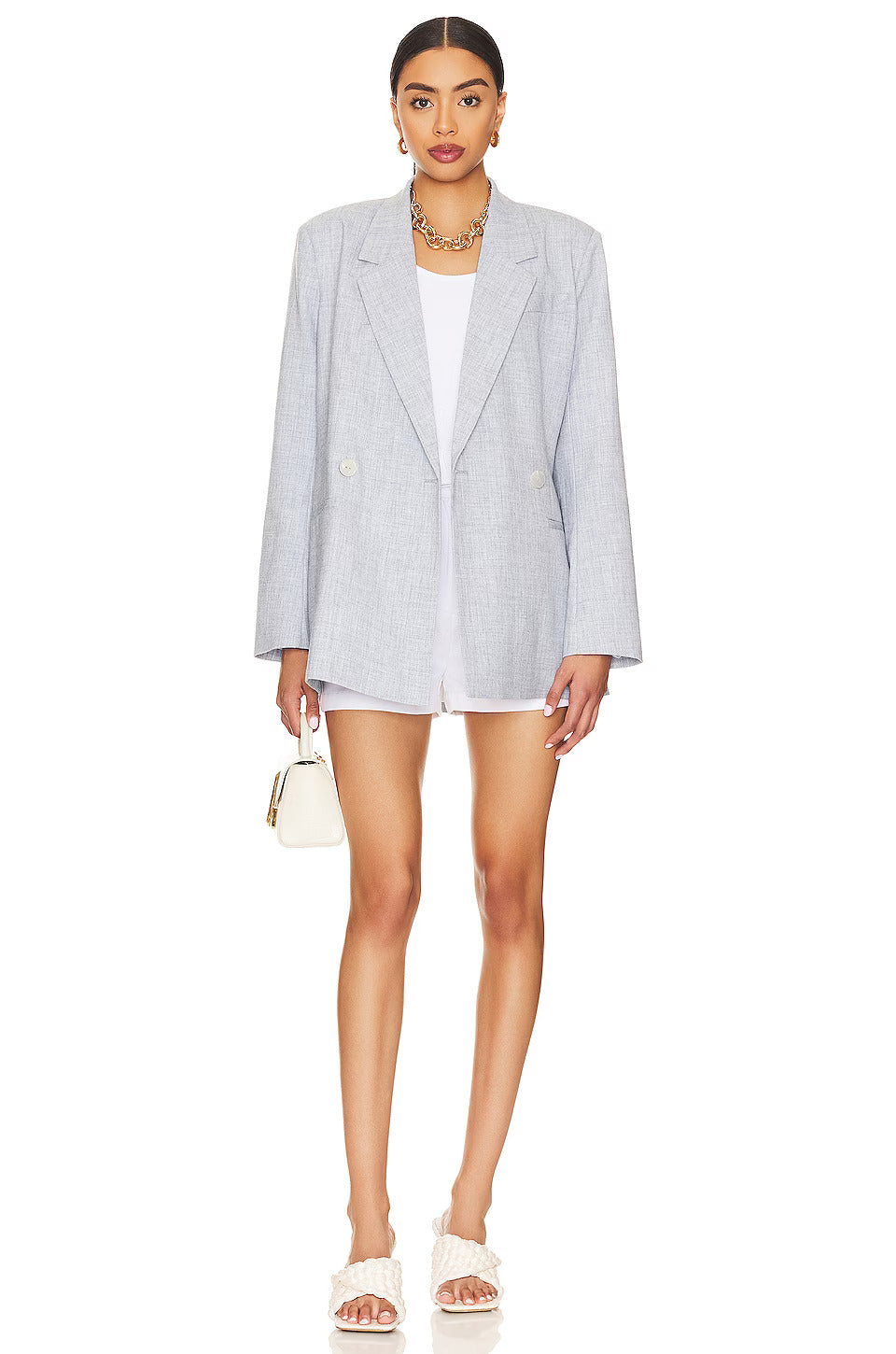 LANDON BLAZER - DELICATE BLUE
