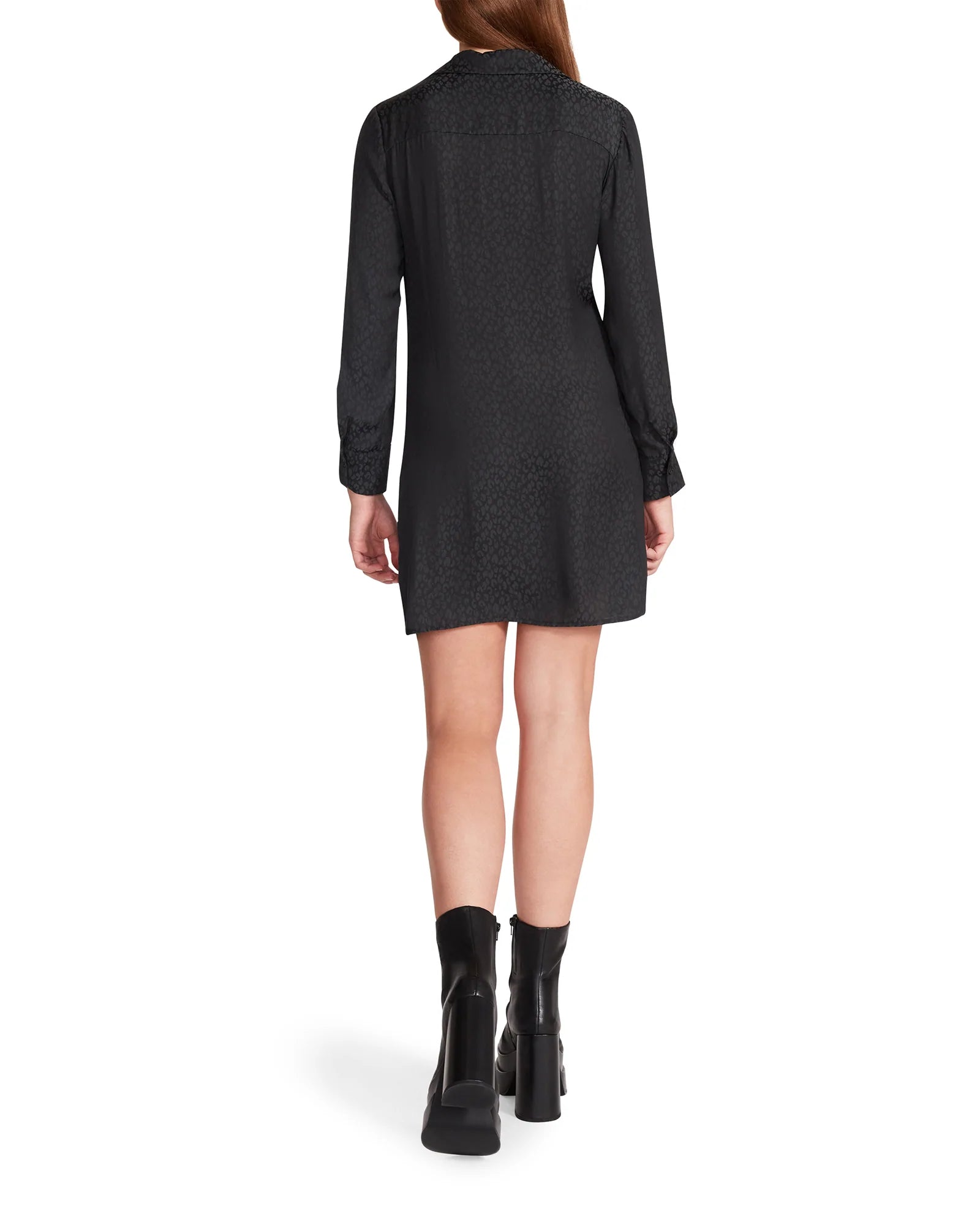 TIE CURIOUS DRESS - BLACK