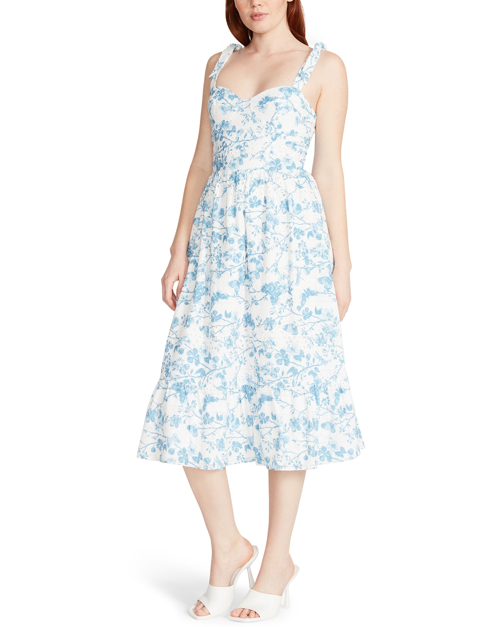 SOPHIA ROSE DRESS - FADED BLUE
