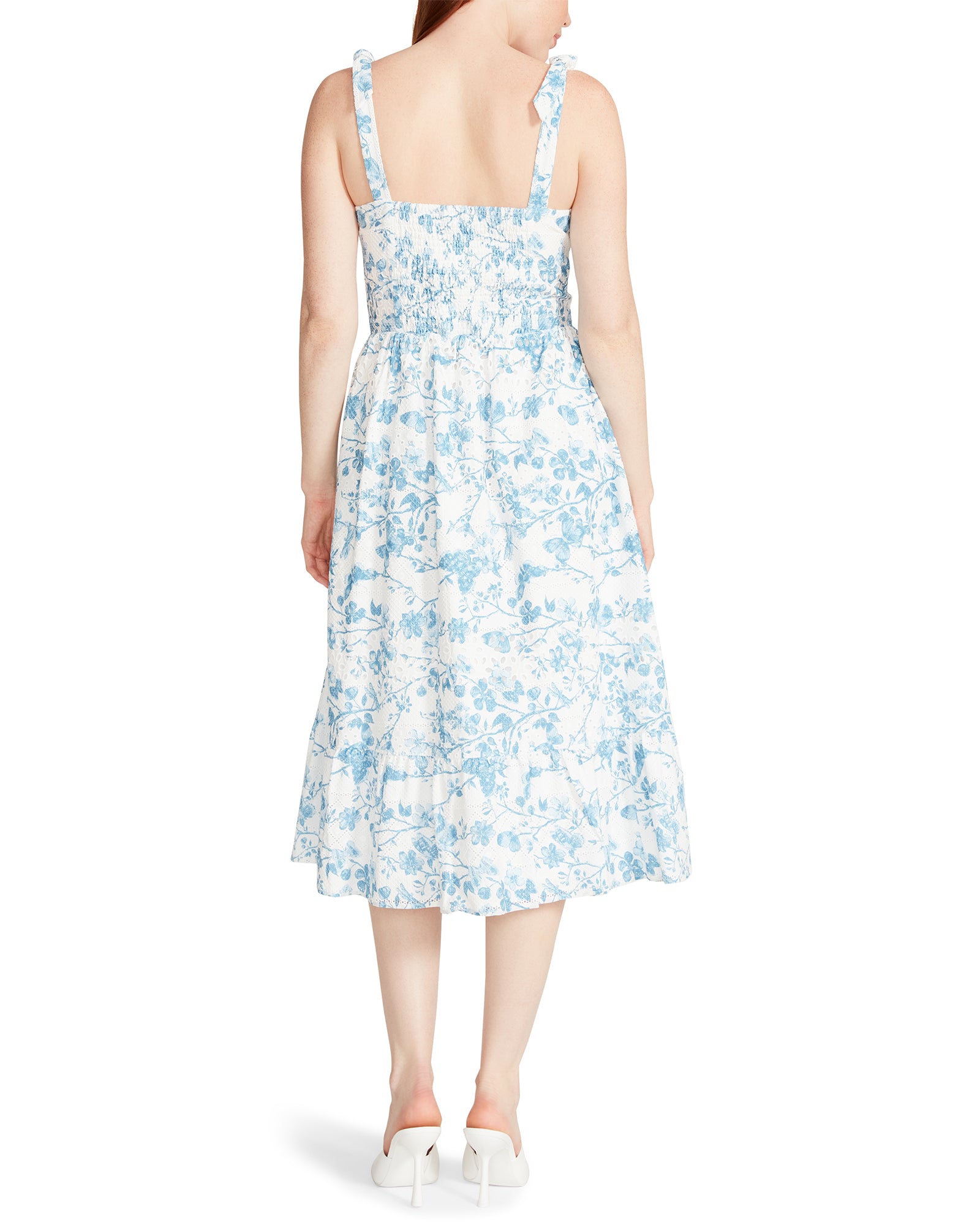 SOPHIA ROSE DRESS - FADED BLUE