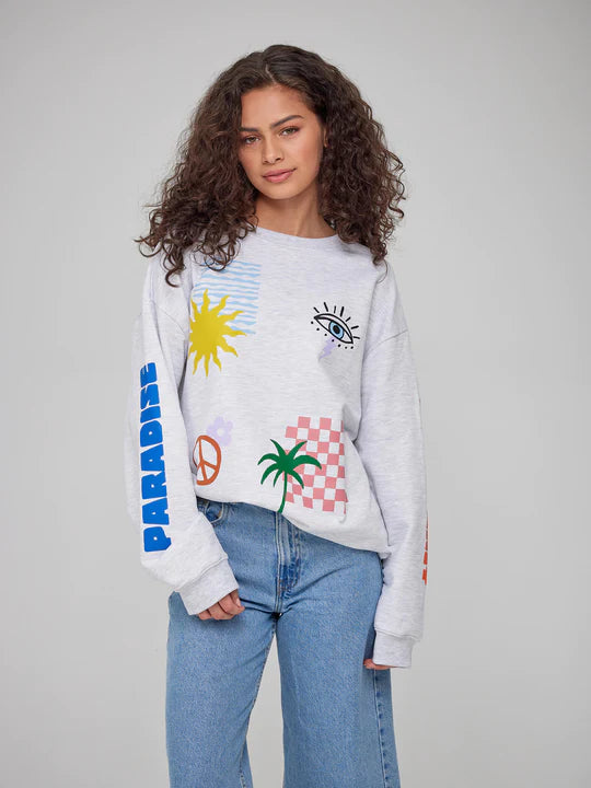 PARADISE LOCALS ONLY - ALEXA SWEATSHIRT