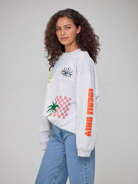 PARADISE LOCALS ONLY - ALEXA SWEATSHIRT