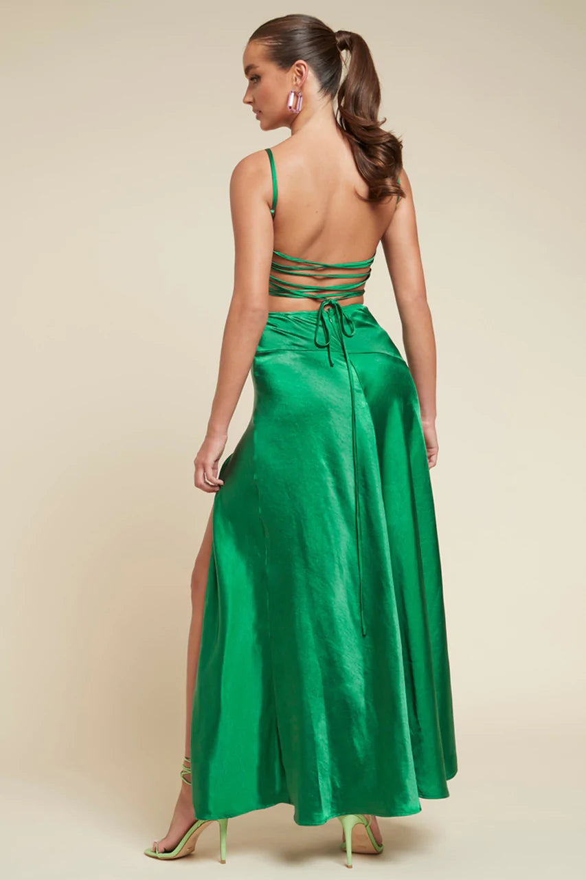 MIMI MAXI DRESS - EMERALD