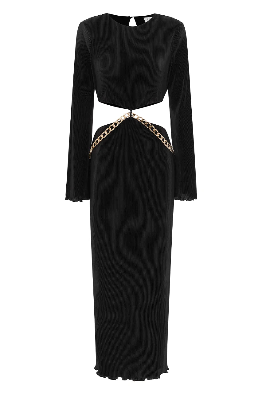 SHANI MAXI DRESS - BLACK