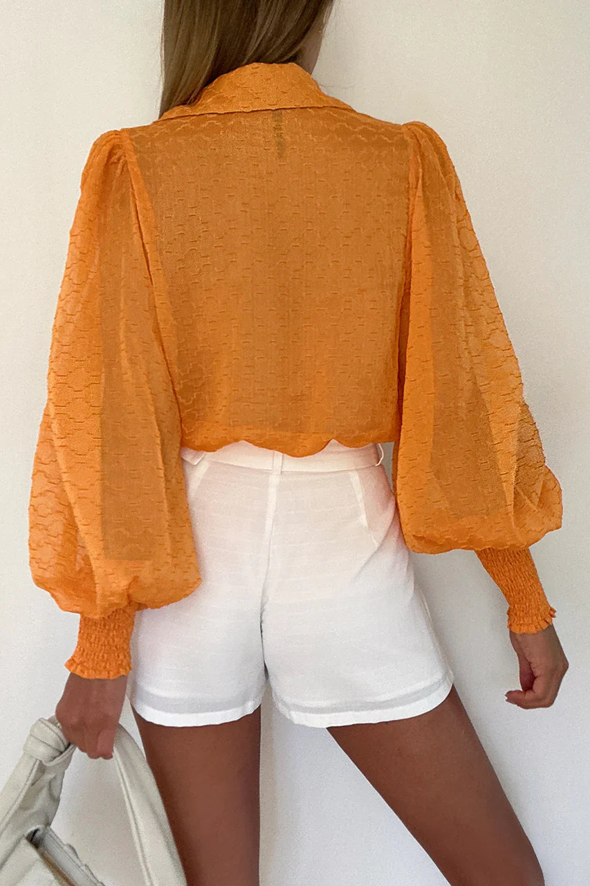 MELINA SHORT - WHITE