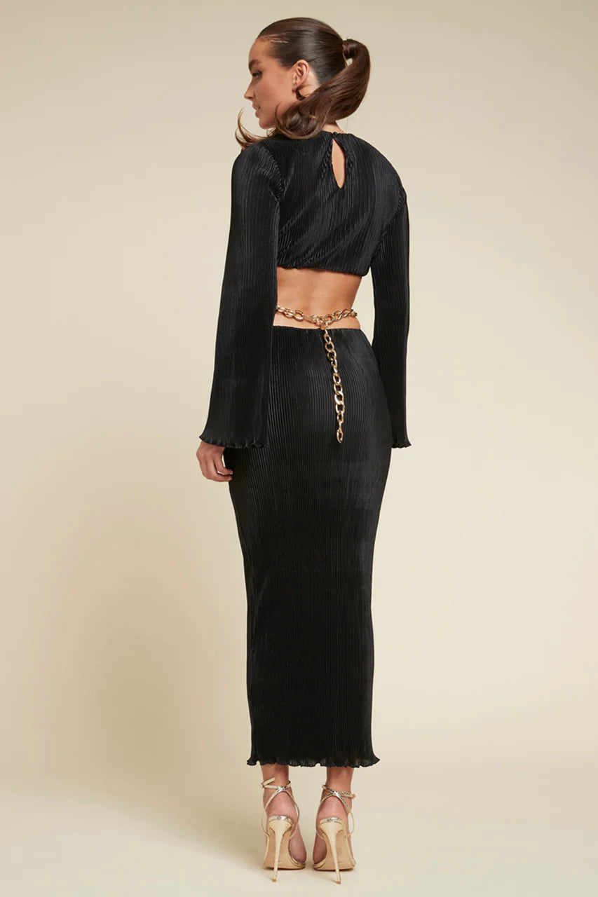 SHANI MAXI DRESS - BLACK