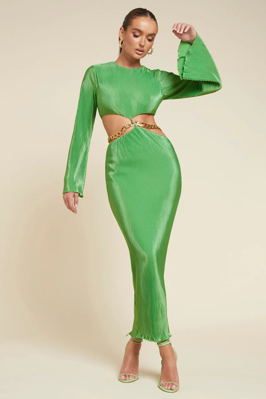 SHANI MAXI DRESS - APPLE