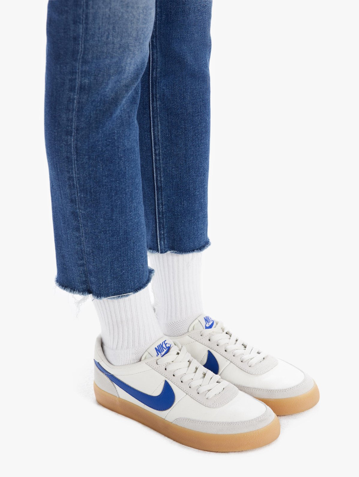 MID RISE DAZZLER CROP FRAY WE'RE ALL IN THIS TOGETHER