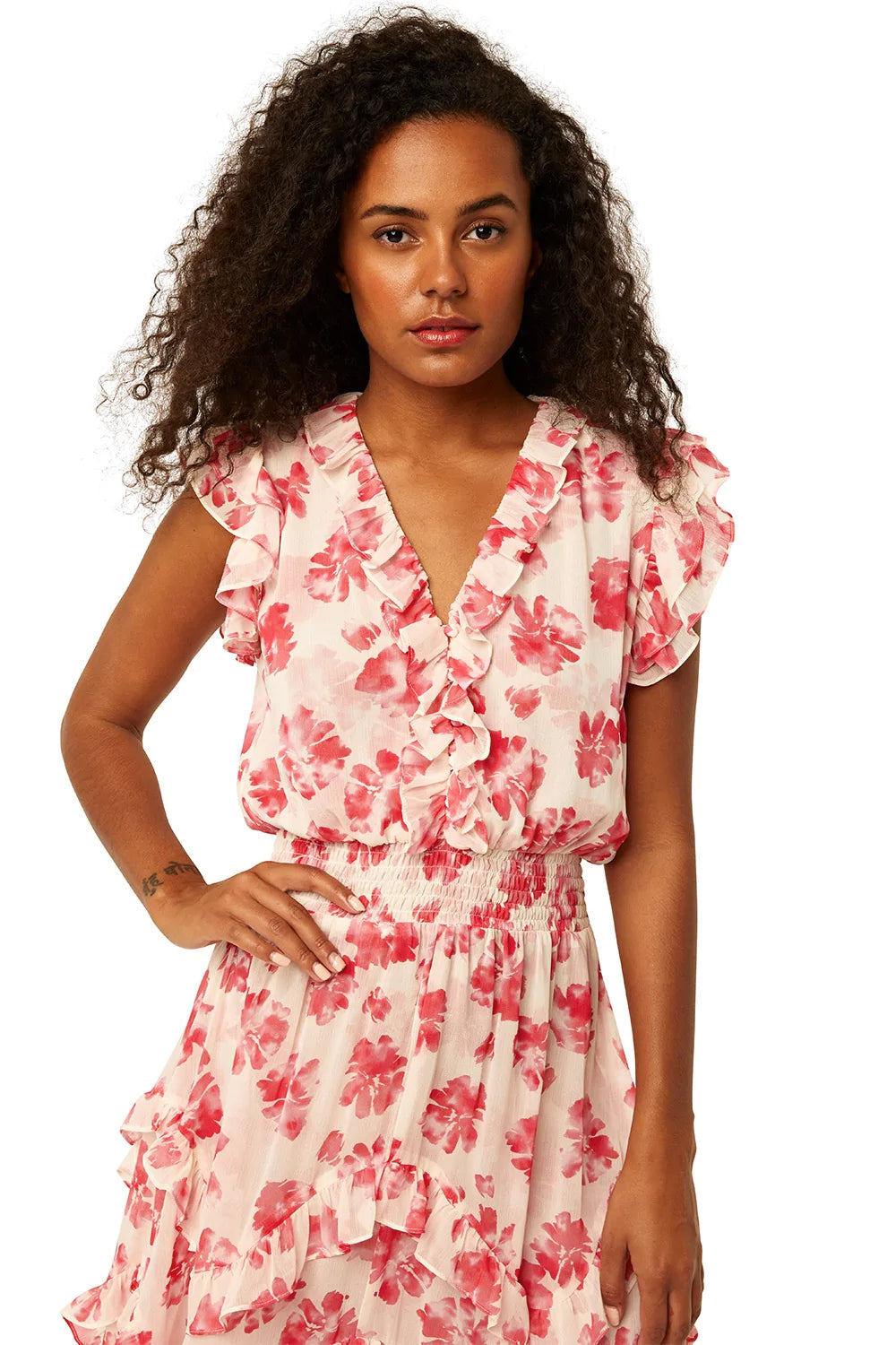 DAKOTA DRESS - WATERMELON BLOSSOM