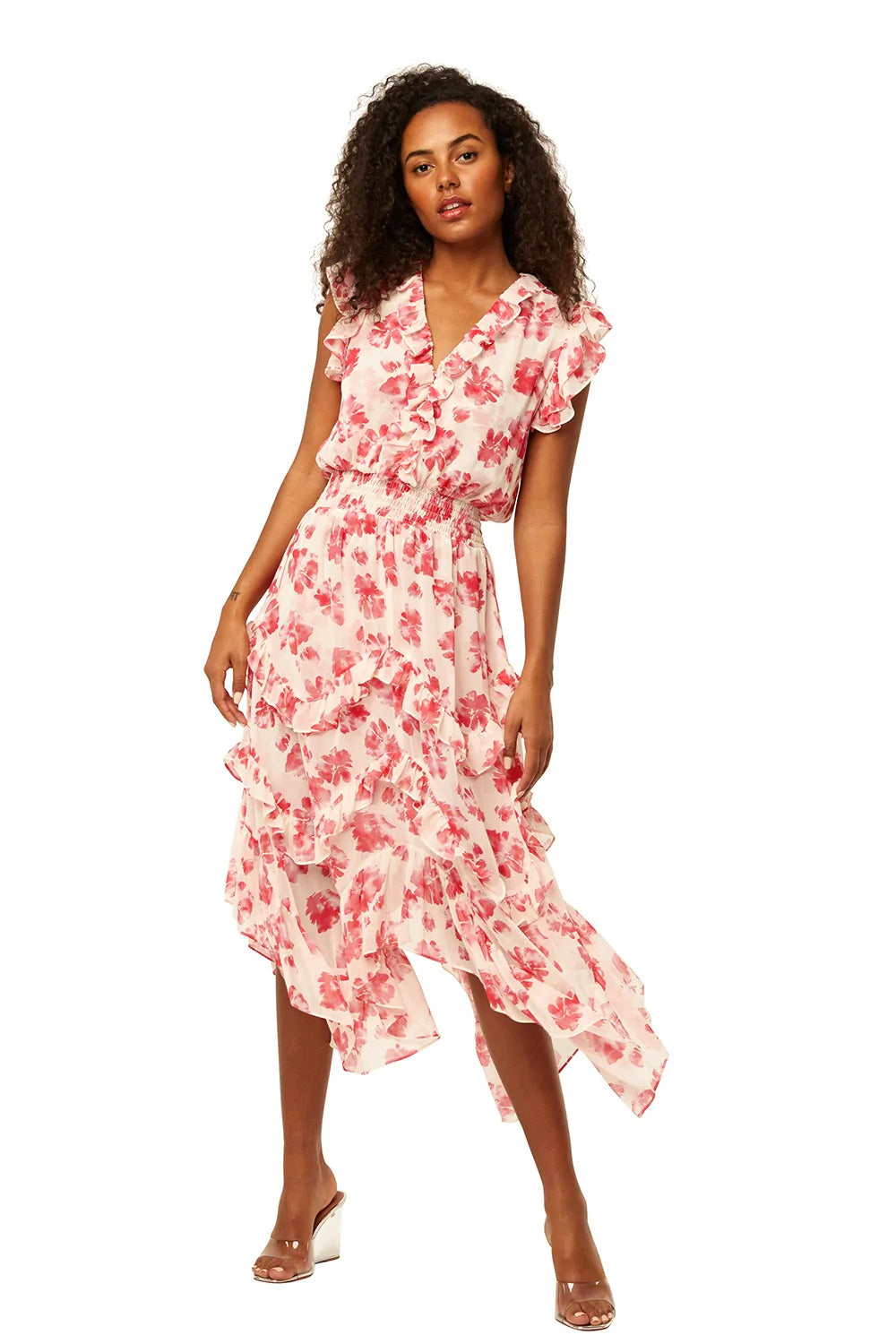 DAKOTA DRESS - WATERMELON BLOSSOM