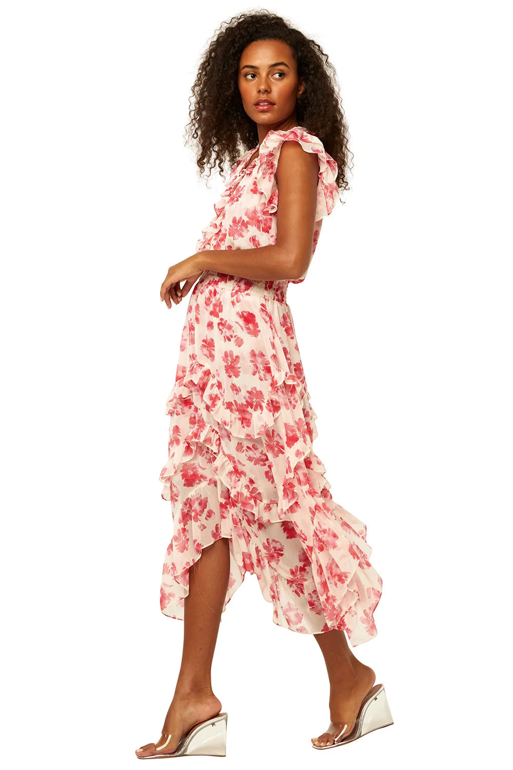 DAKOTA DRESS - WATERMELON BLOSSOM