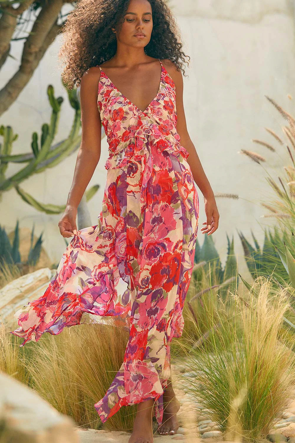 DIANA DRESS - COMING UP ROSES