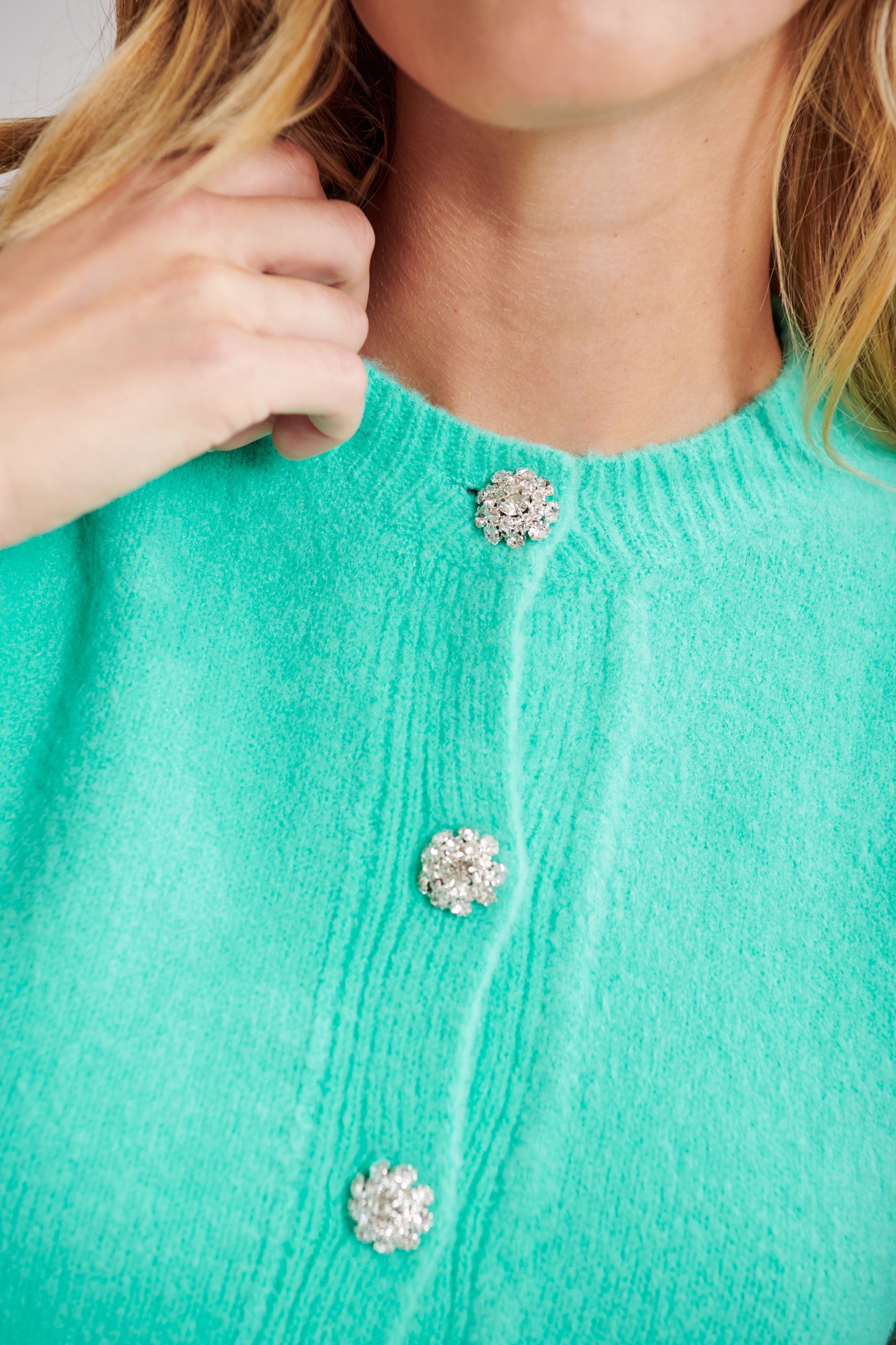 AXEL SWEATER - TROPICAL AQUA