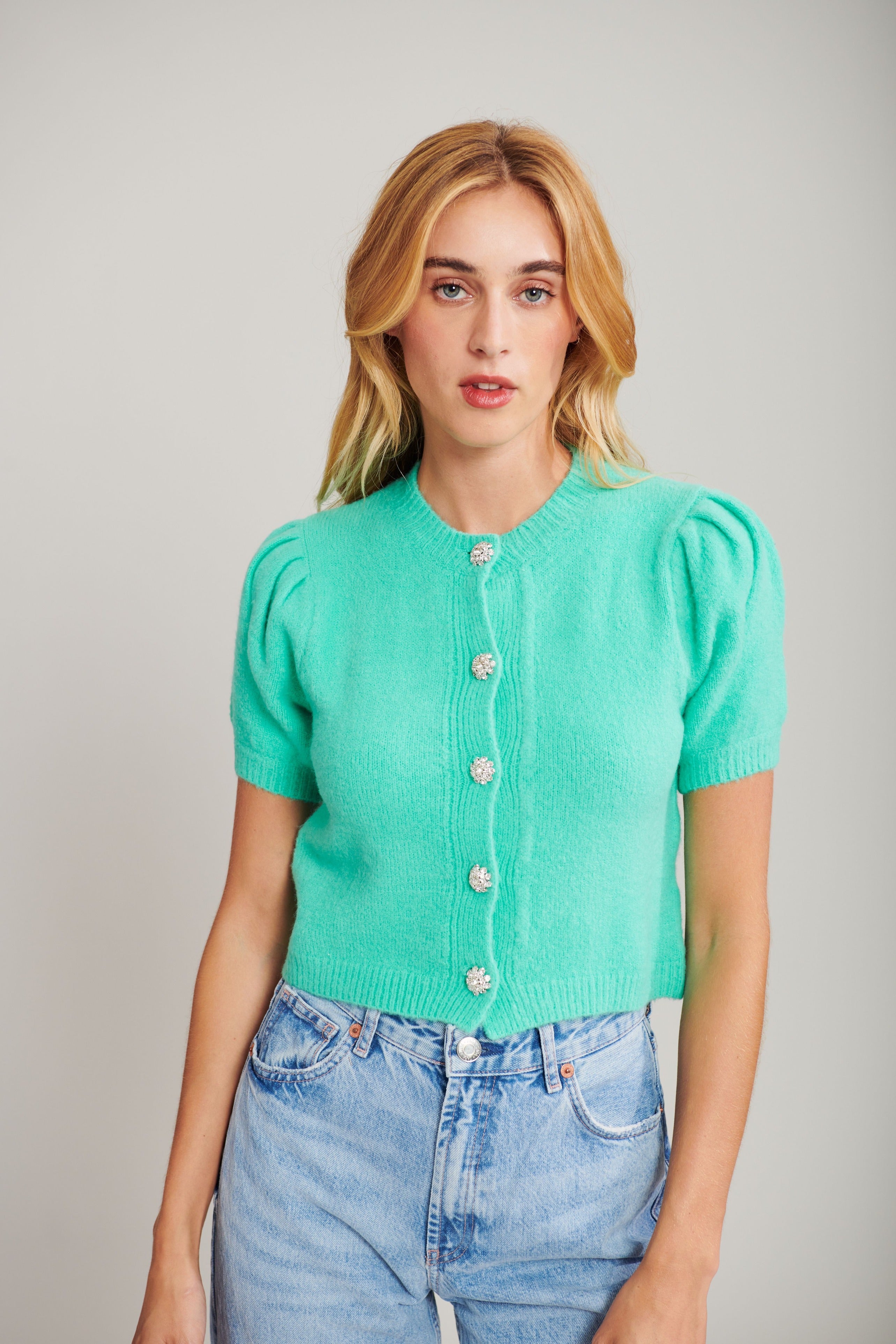 AXEL SWEATER - TROPICAL AQUA