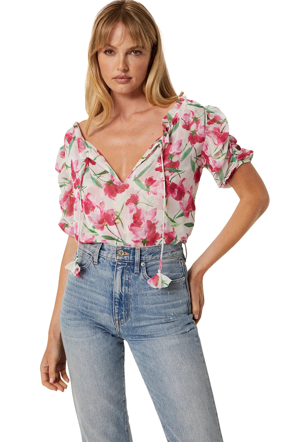 SERA TOP - SPRING FUCHSIA