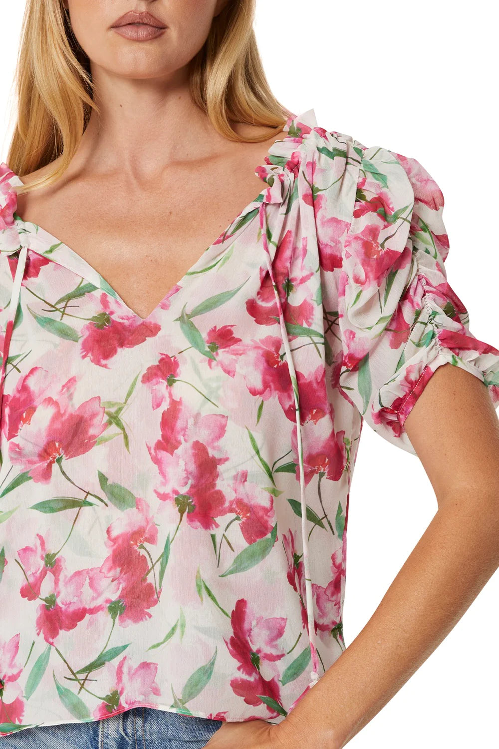 SERA TOP - SPRING FUCHSIA