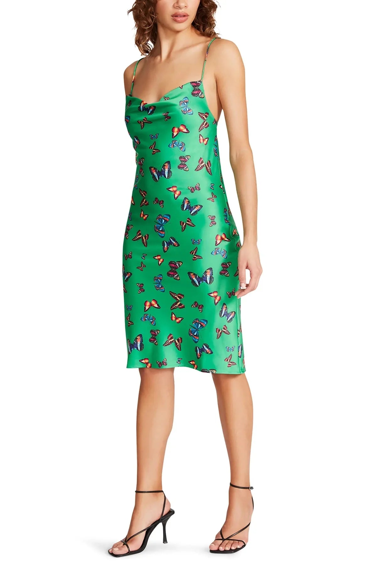 TREASURE SLIP DRESS - GREEN