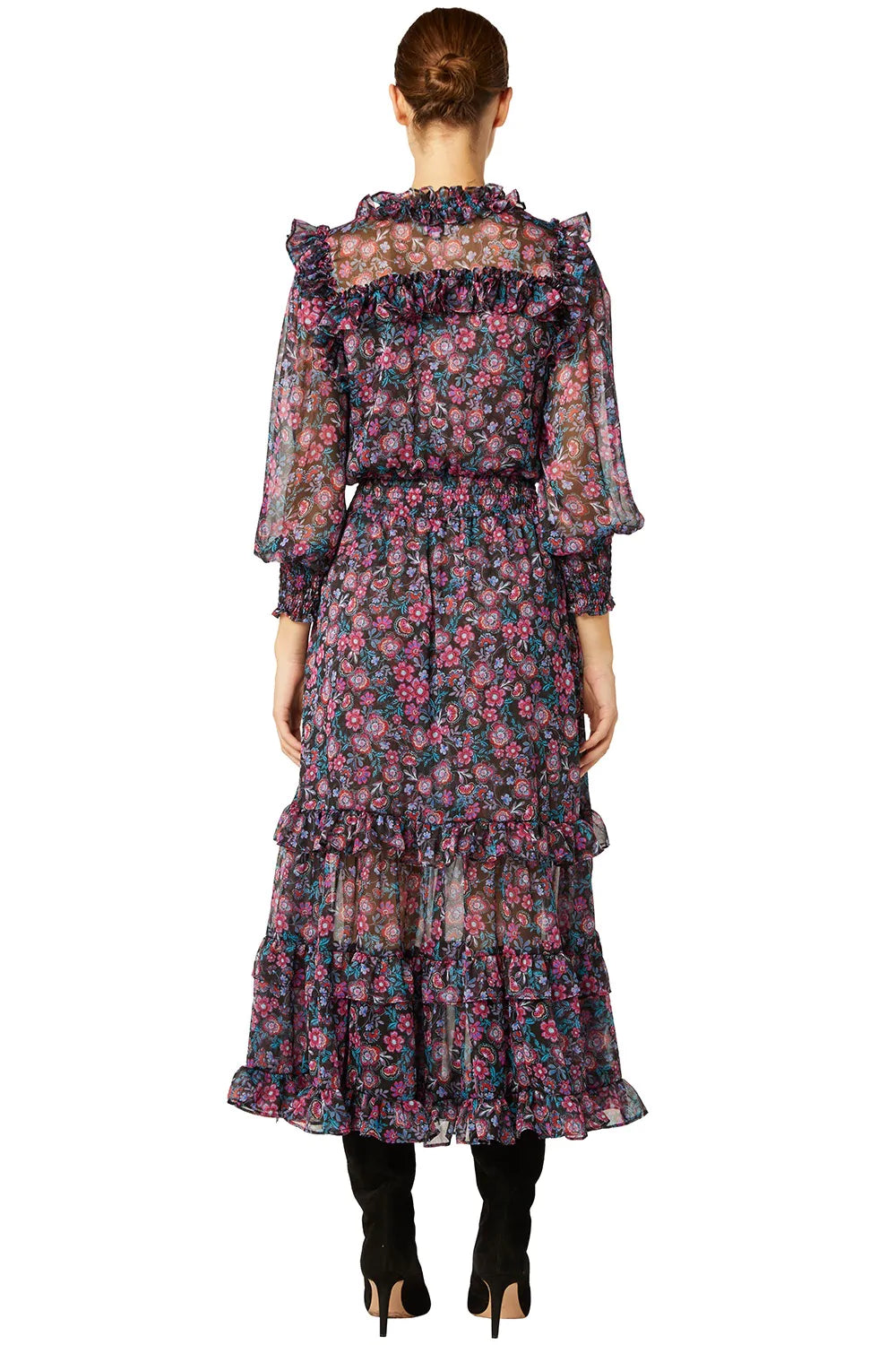 VIRGINIE DRESS - ELECTRIC DITSY