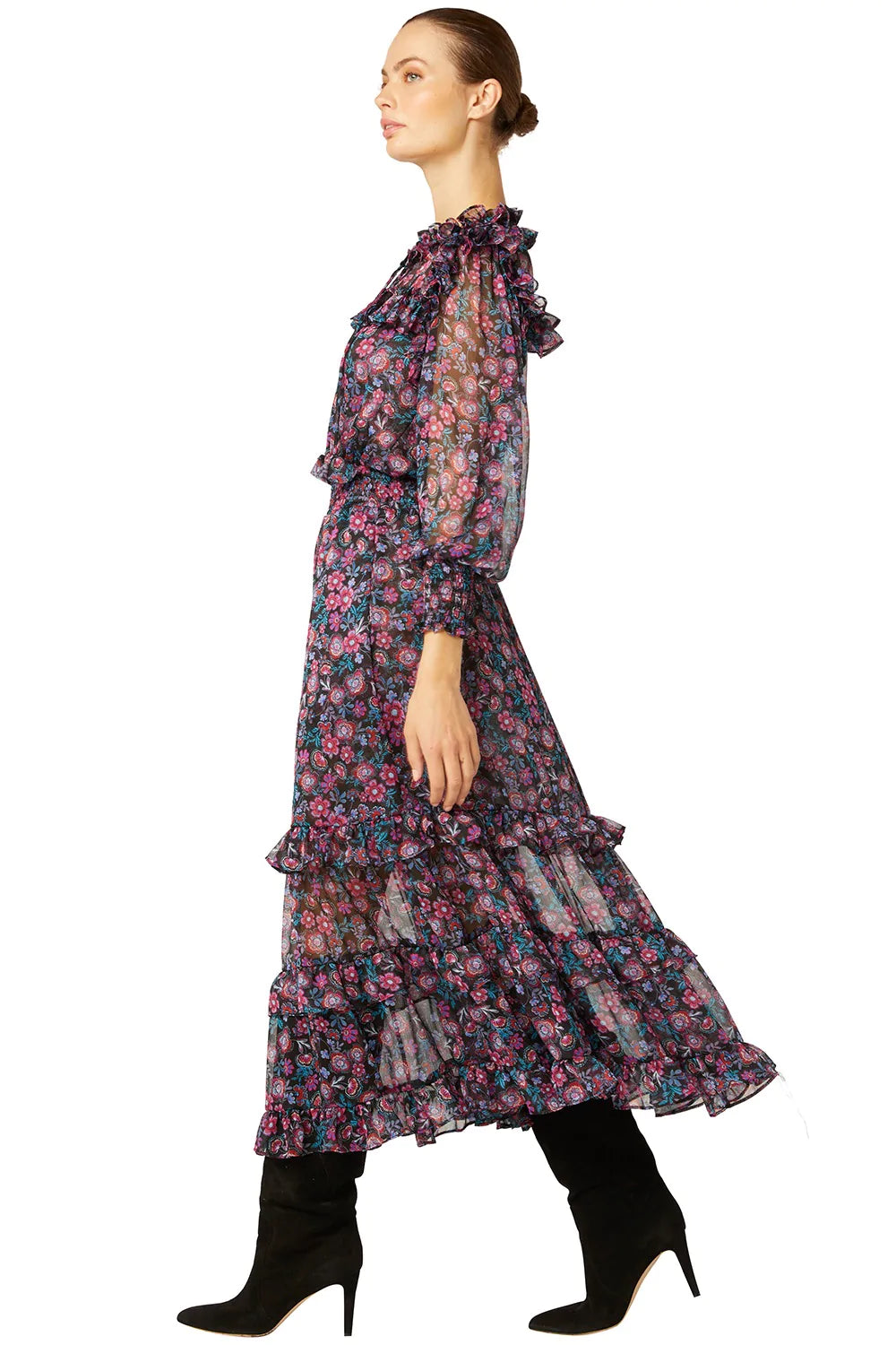 VIRGINIE DRESS - ELECTRIC DITSY