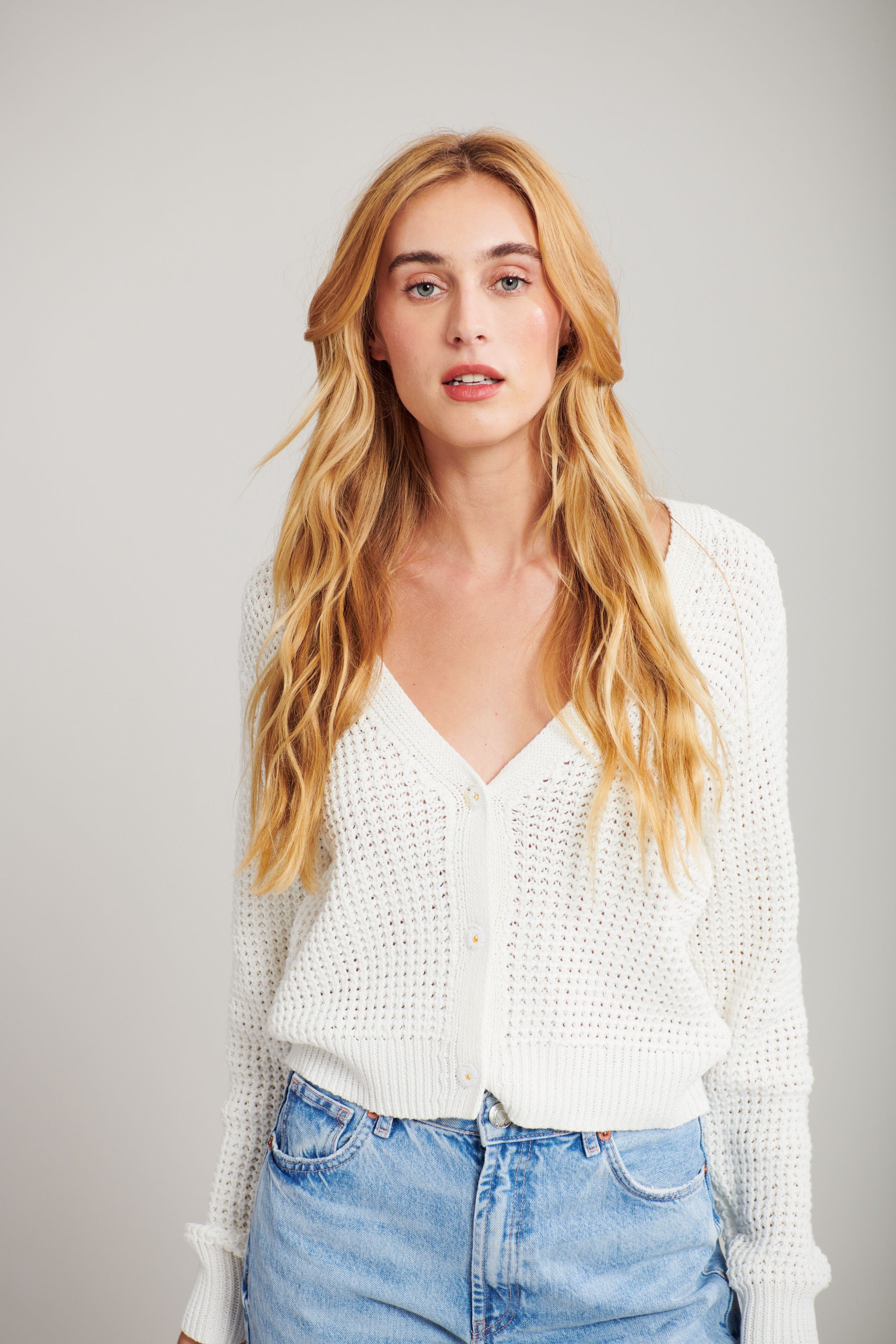 OLLIE CARDIGAN - DAFFODIL