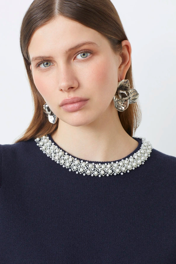 PEARL SWEATER - BLEU NUIT