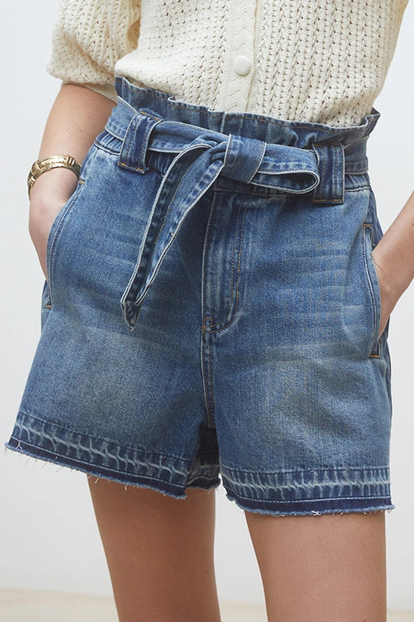 KIKI SHORTS - BLEU JEANS