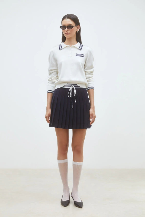 POLINO SWEATER - BLANC CASSE